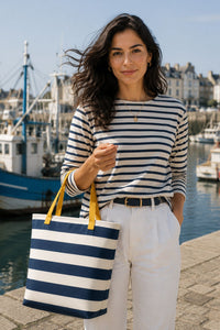 Sac Cabas Marinière