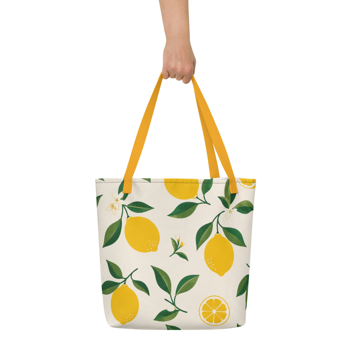 Tote Bag Citron — Votane (vue 4)