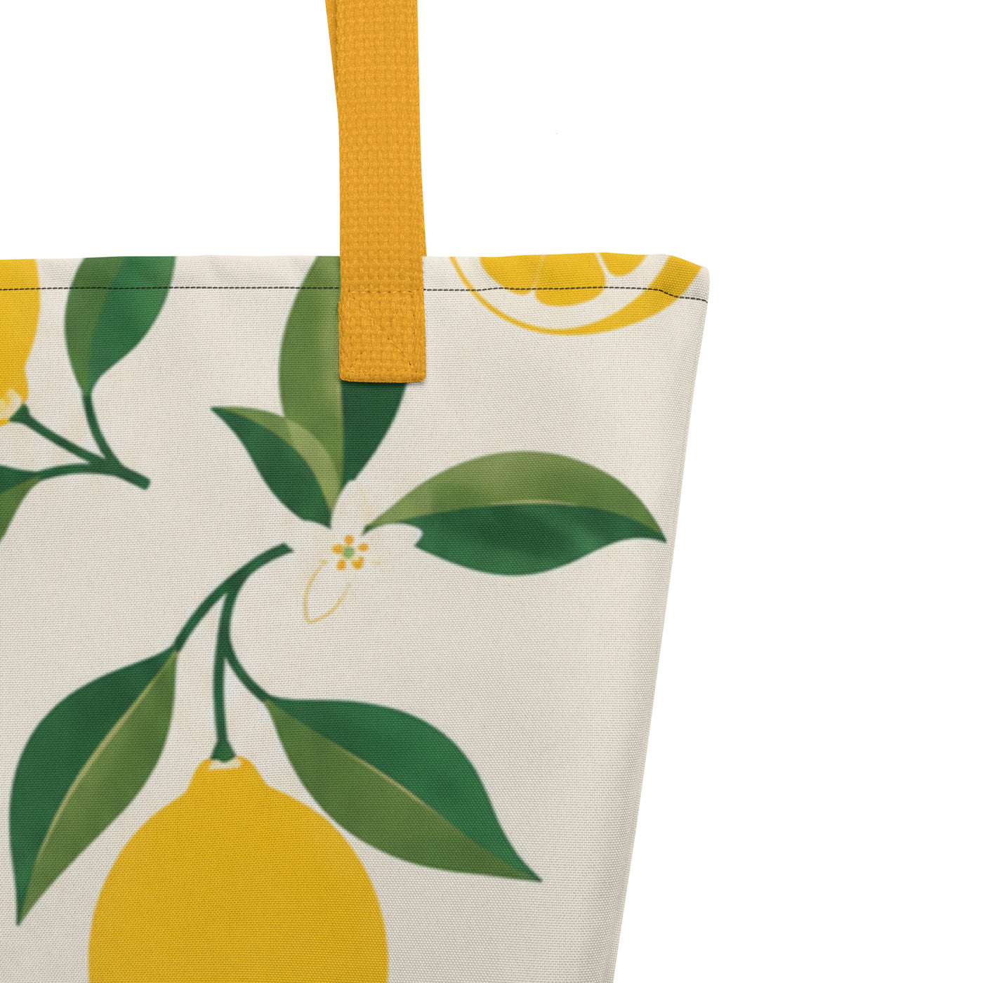 Tote Bag Citron — Votane (vue 8)