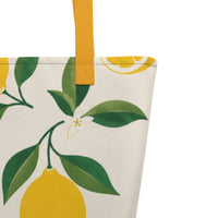 Tote Bag Citron — Votane (vue 8)
