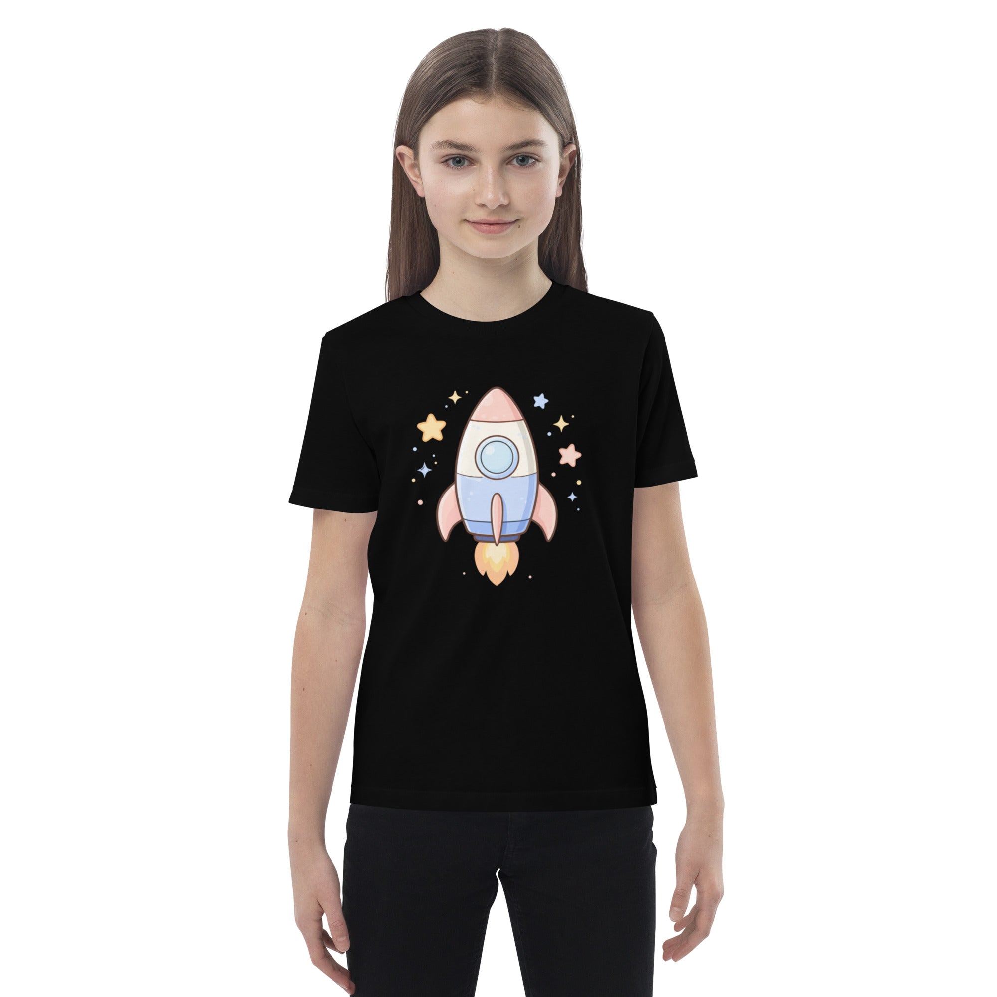 T-shirt enfant coton bio Cosmic Rocket - 3