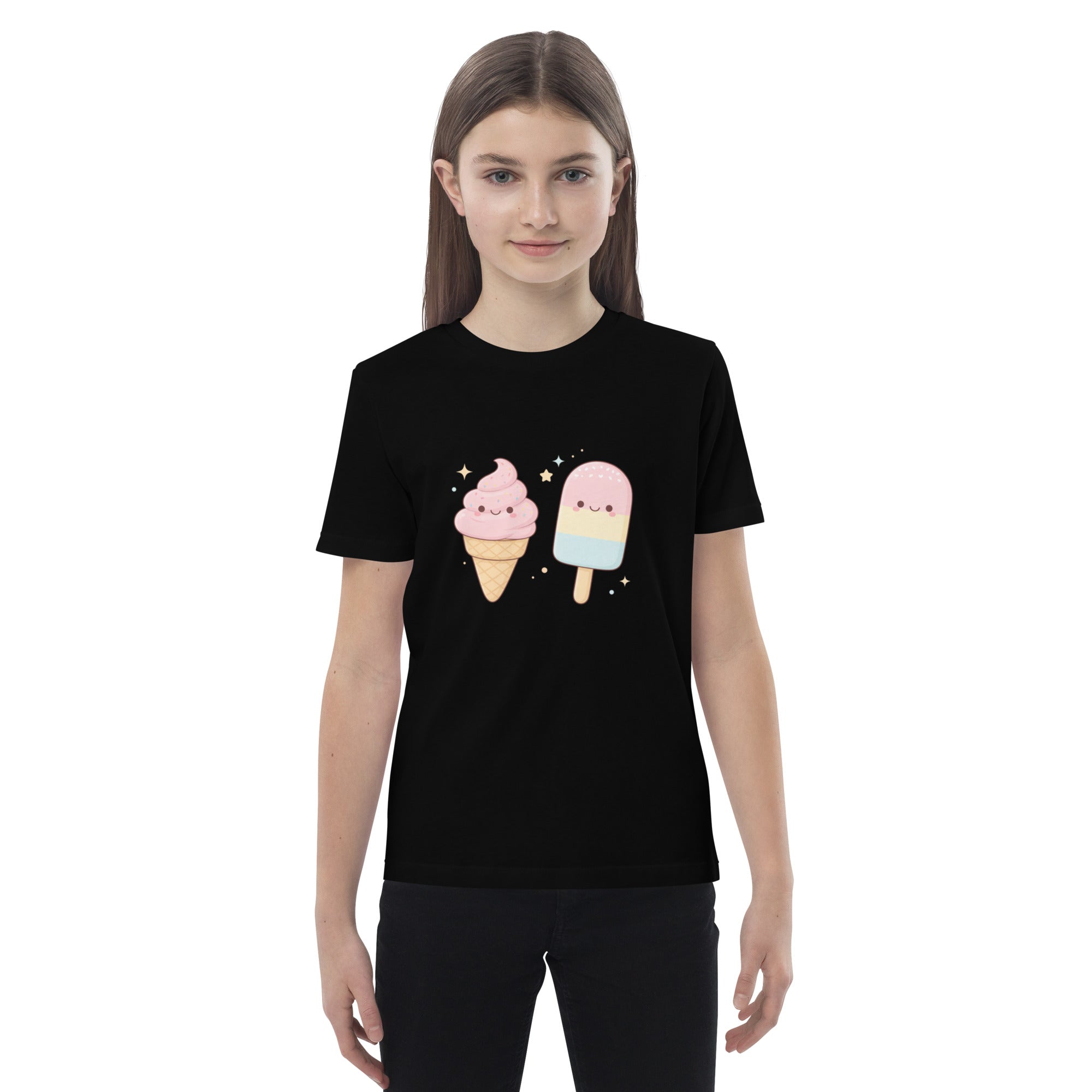 T-shirt enfant coton BIO Ice Cream Duo - 6