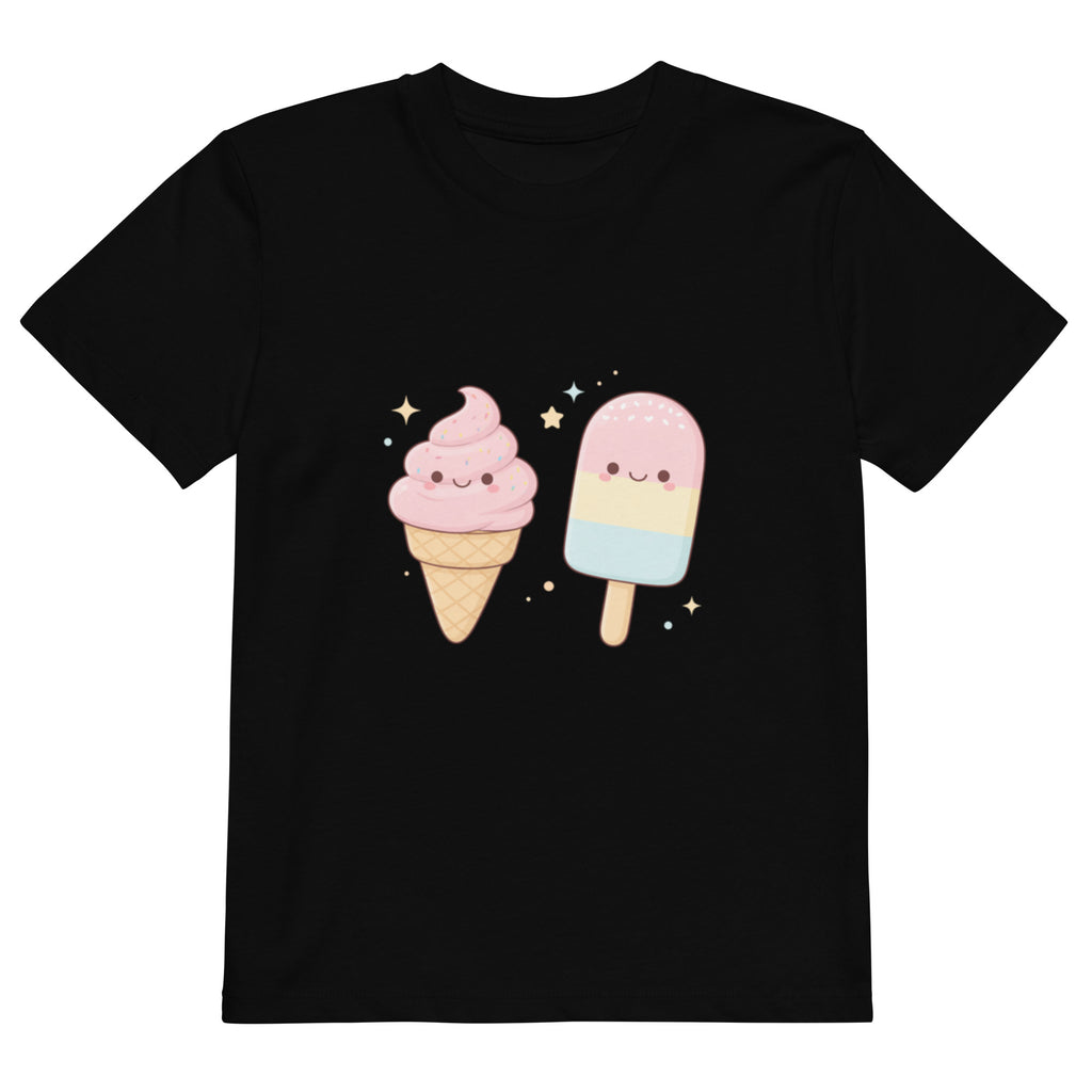 T-shirt enfant coton BIO Ice Cream Duo - 1