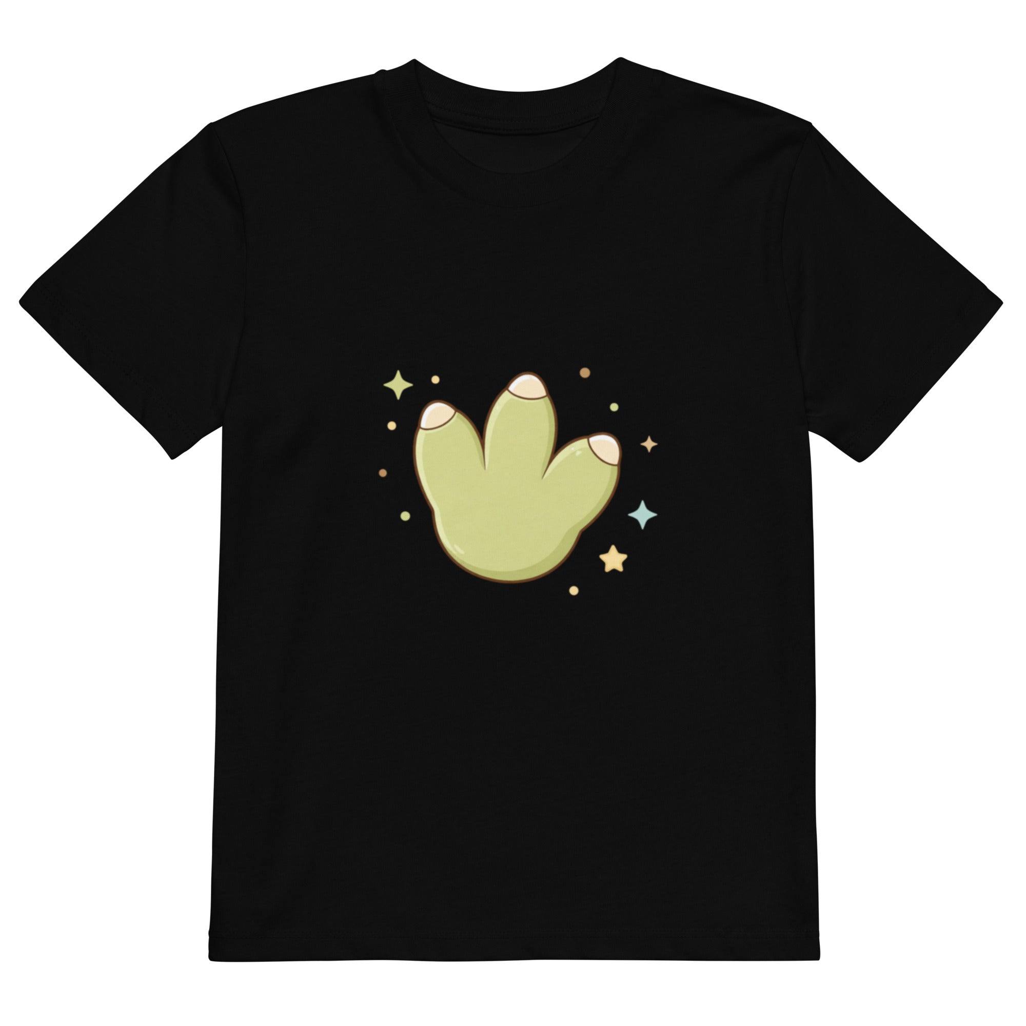 T-shirt enfant coton BIO Dino Footprint - 1