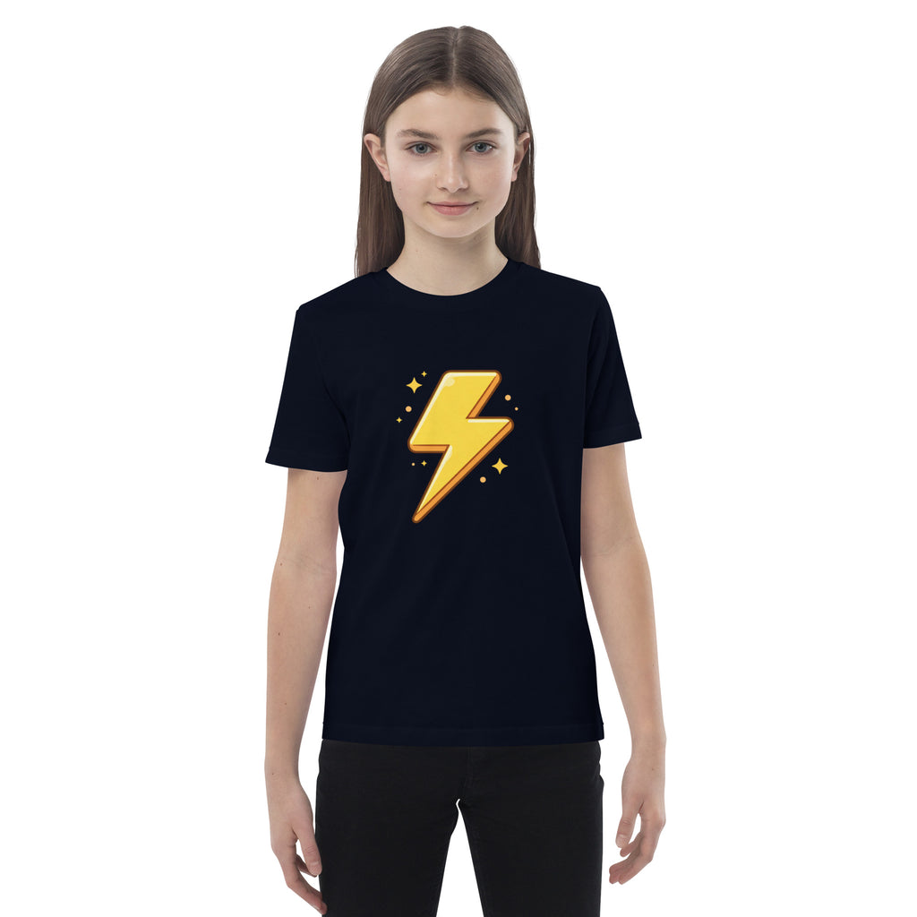 T-shirt enfant coton BIO Cool Lightning Bolt - 3