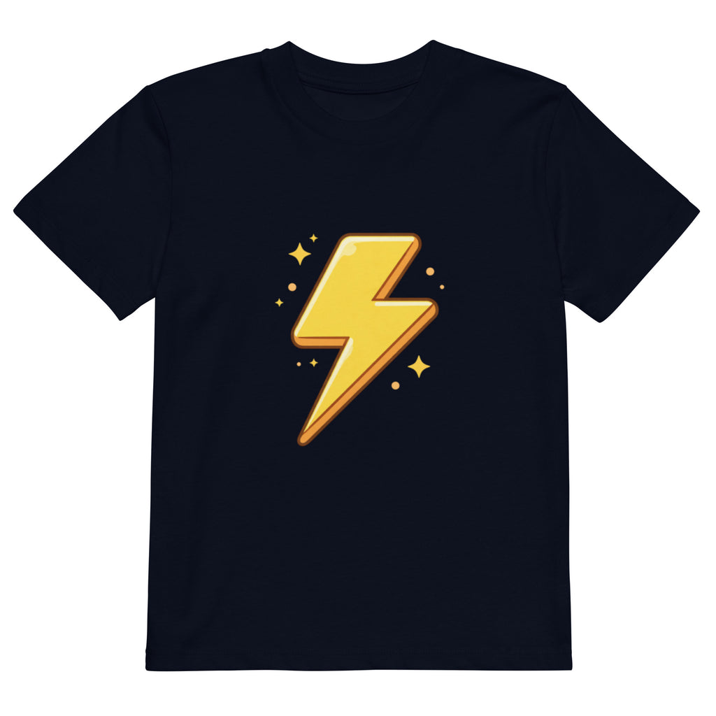 T-shirt enfant coton BIO Cool Lightning Bolt - 1