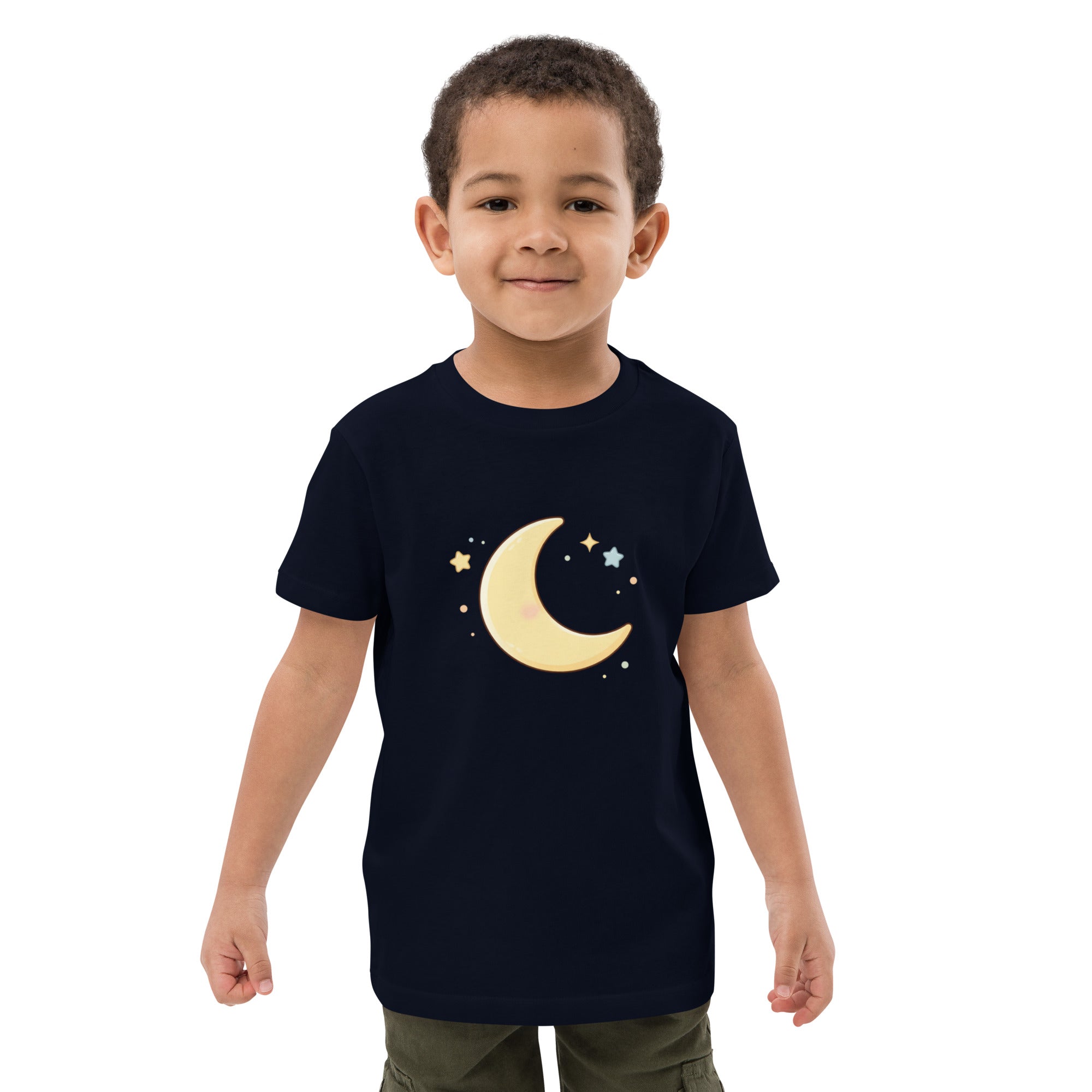 T-shirt enfant coton BIO Moon & Stars Soft - 5