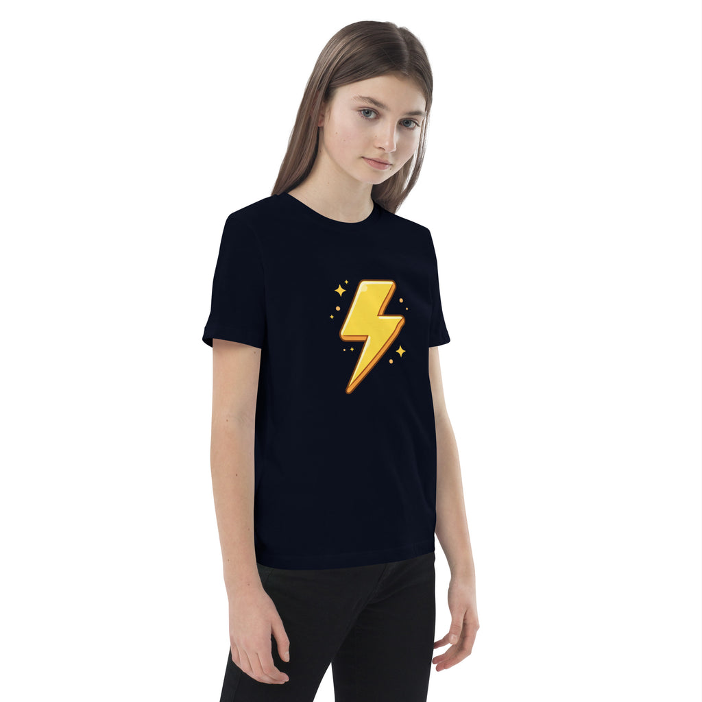 T-shirt enfant coton BIO Cool Lightning Bolt - 4