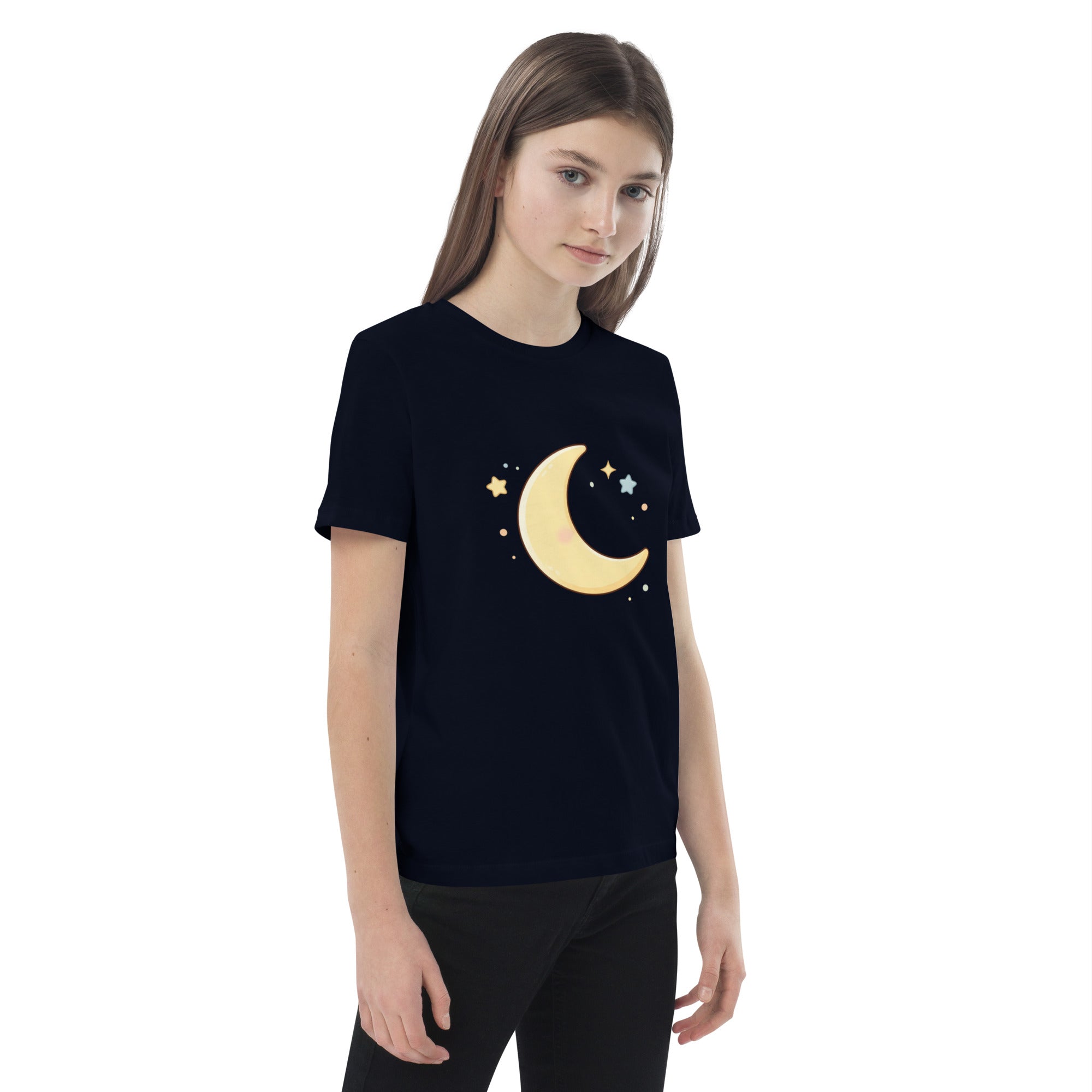 T-shirt enfant coton BIO Moon & Stars Soft - 4