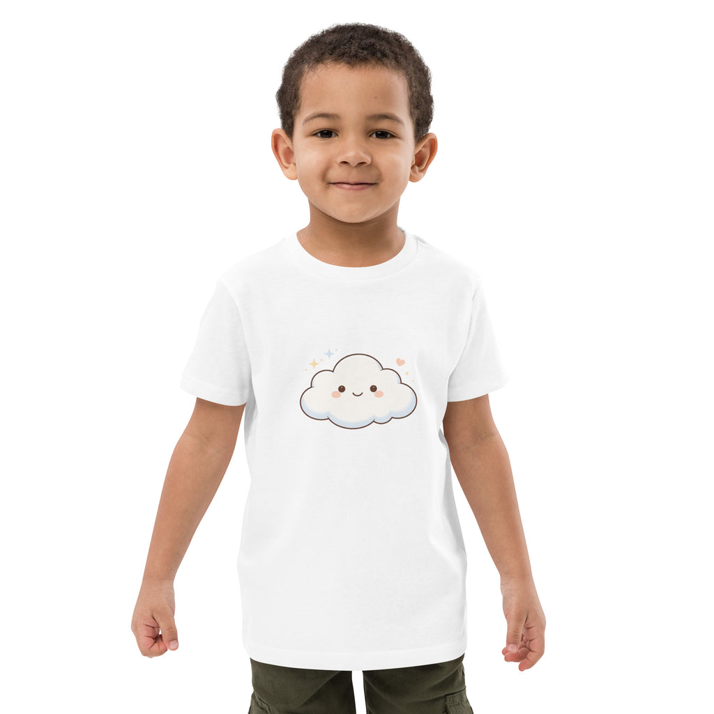 T-shirt enfant coton BIO Happy Cloud - 3