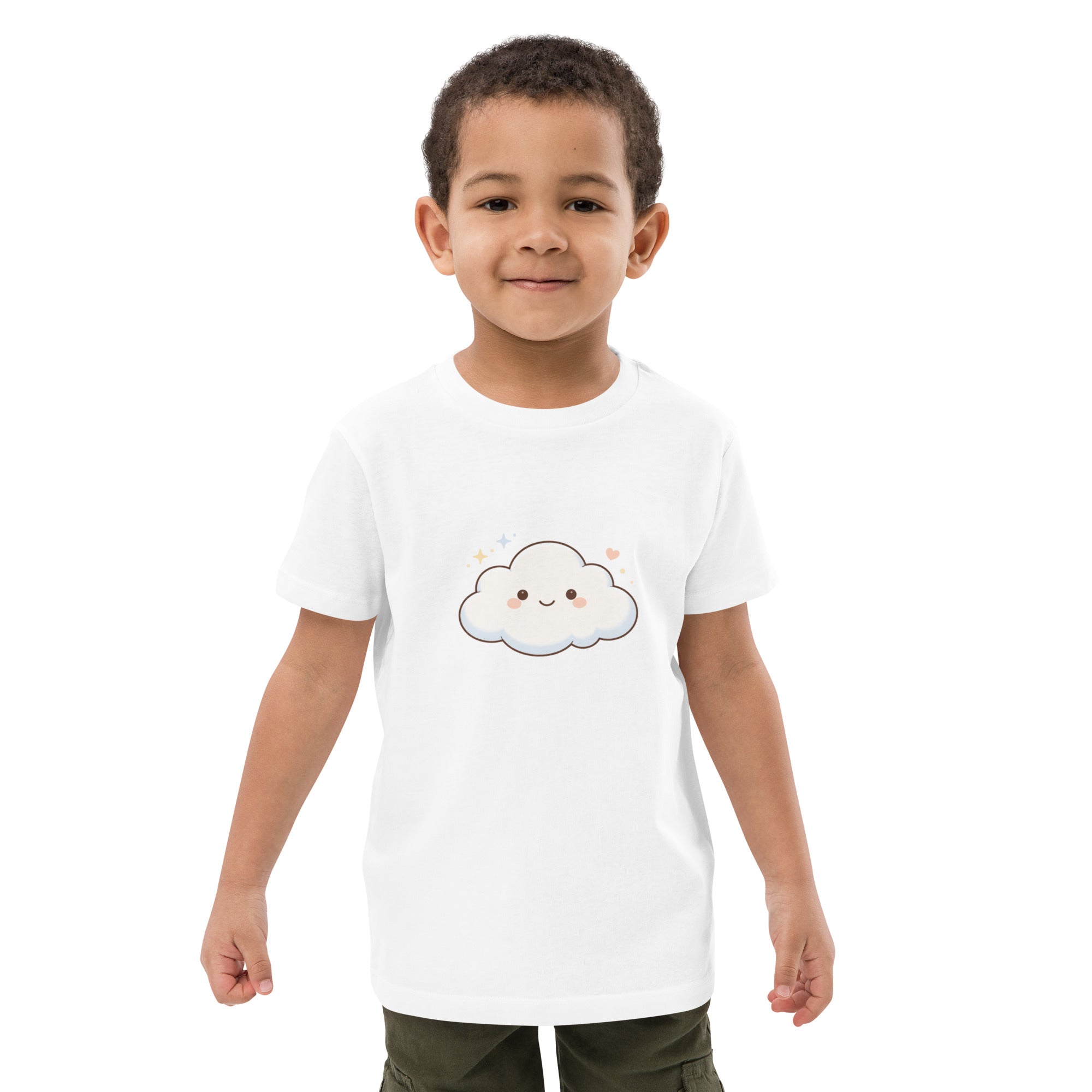 T-shirt enfant coton BIO Happy Cloud - 3