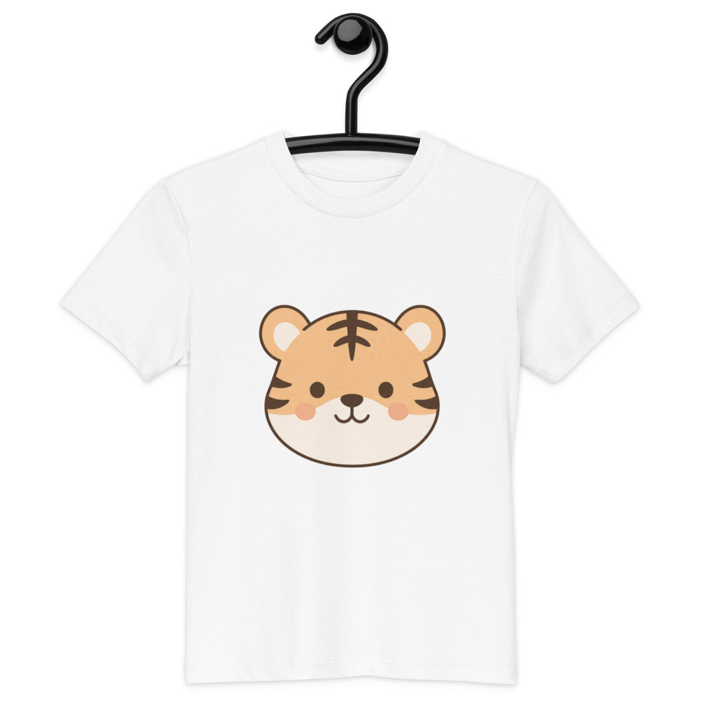 T-shirt enfant coton bio Mini Tiger Face - 6