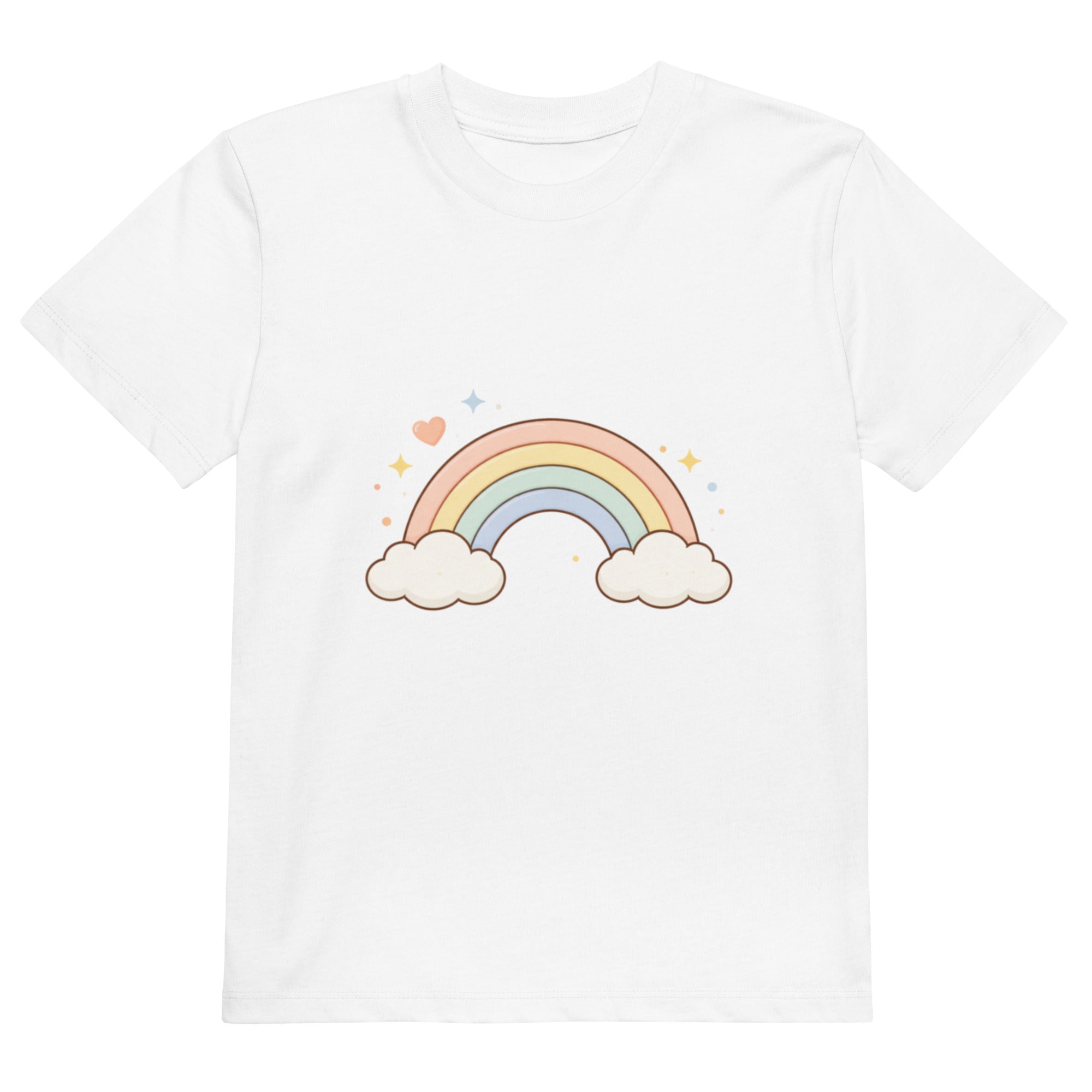 T-shirt enfant coton BIO Rainbow Soft Arc - 1
