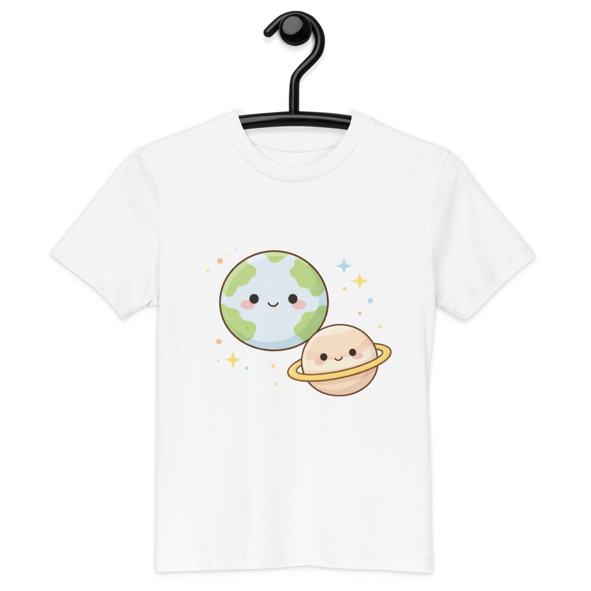 T-shirt enfant coton BIO Space Planet Duo - 6