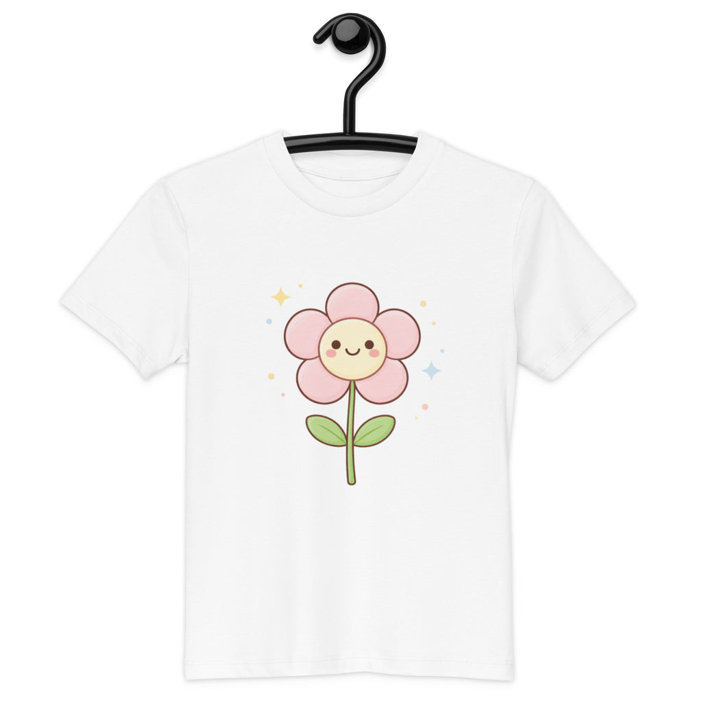 T-shirt enfant coton BIO Smiley Flower - 5