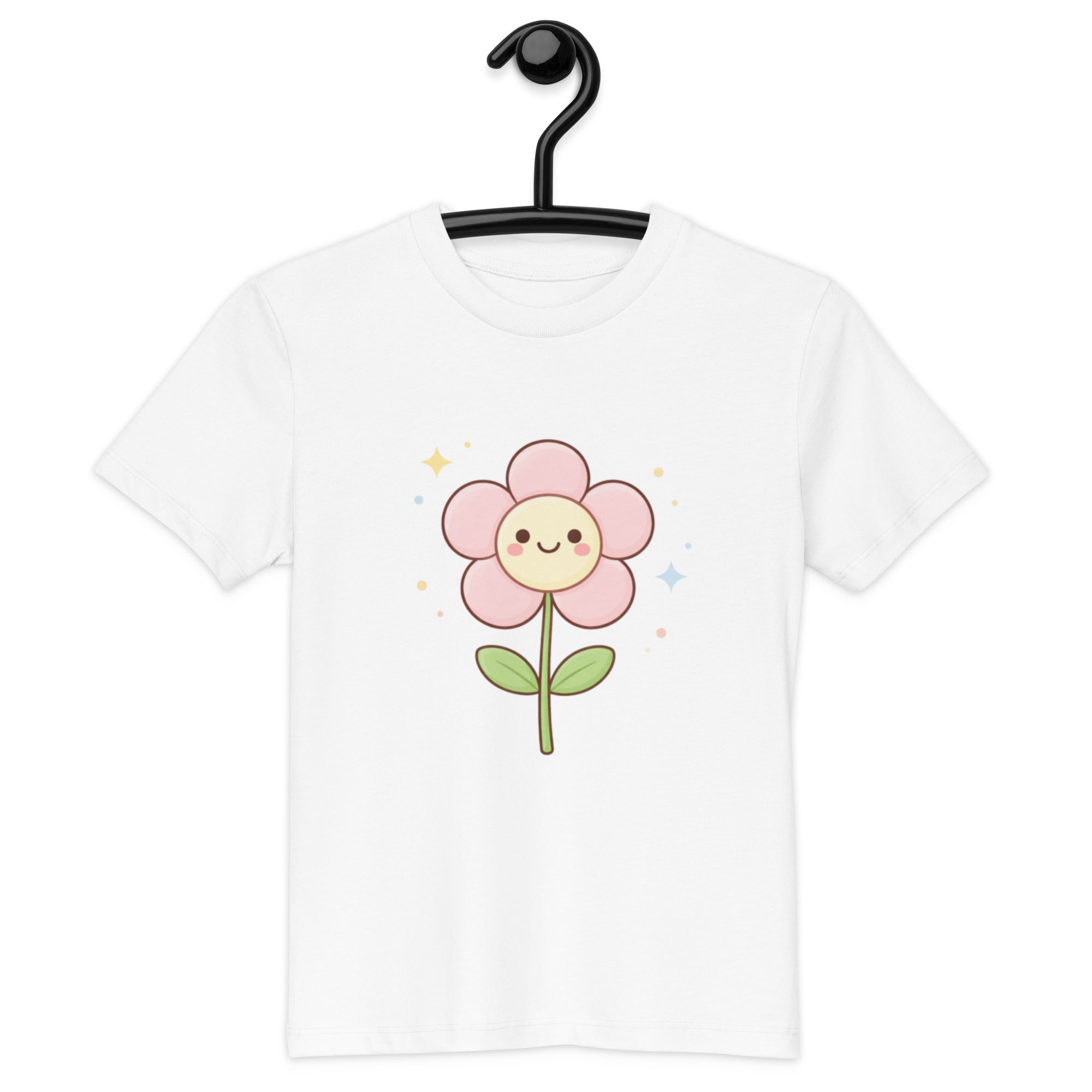 T-shirt enfant coton BIO Smiley Flower - 5