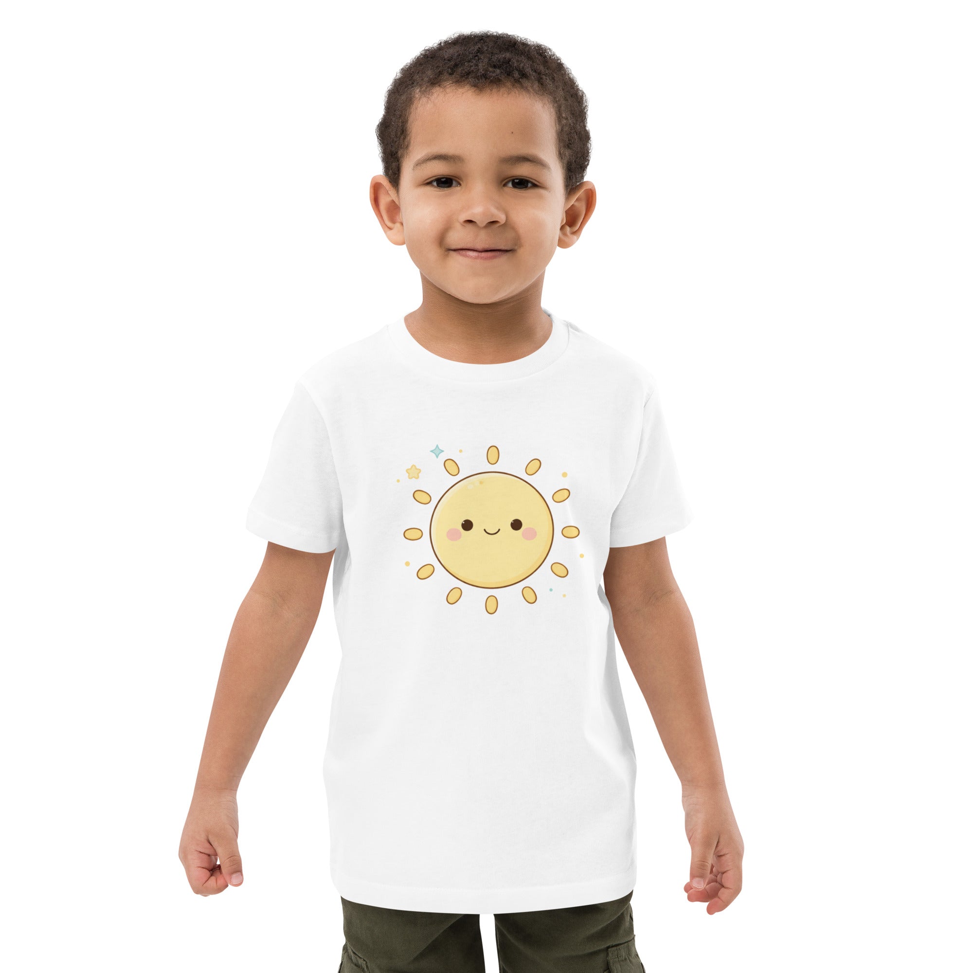 T-shirt enfant coton BIO Sun Minimal Icon - 4