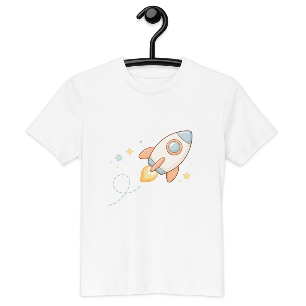 T-shirt enfant coton BIO Rocket Trail Minimal - 6