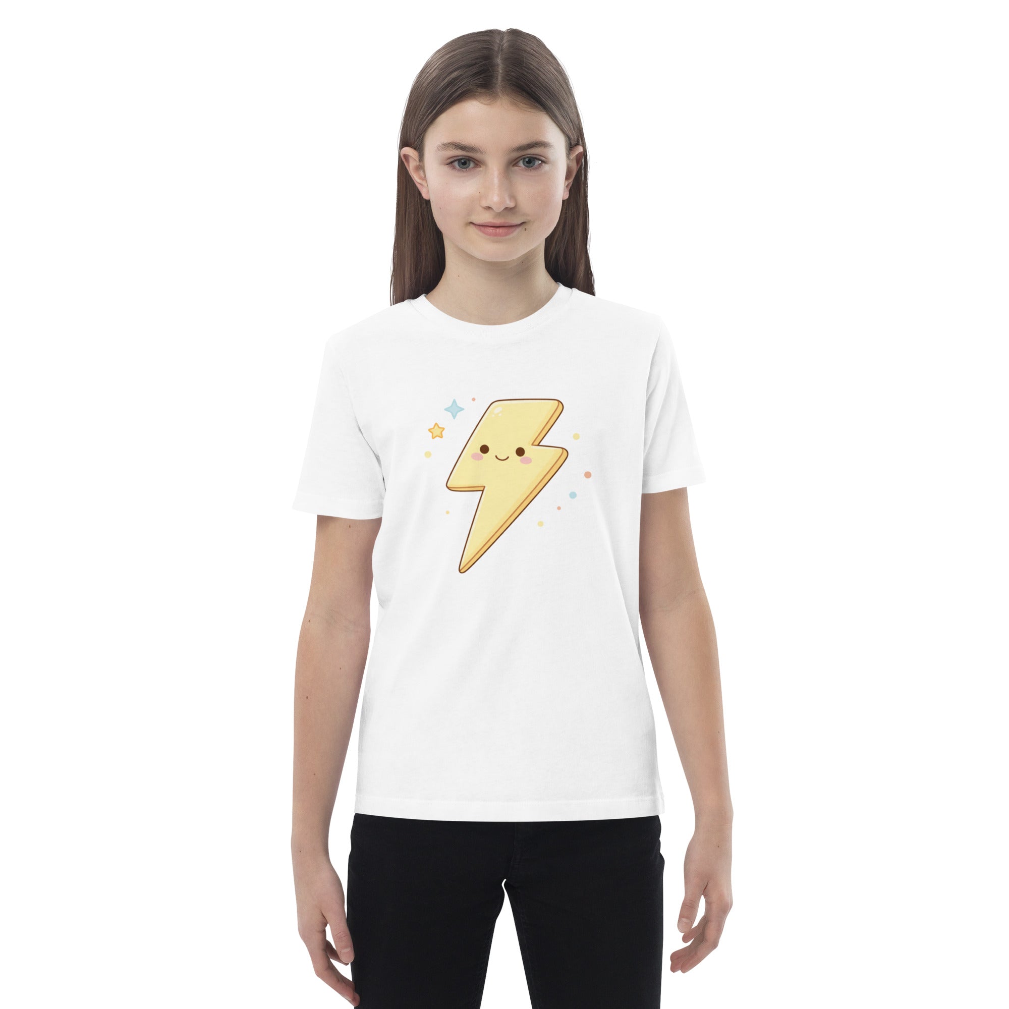 T-shirt enfant coton BIO Lightning Smile - 4