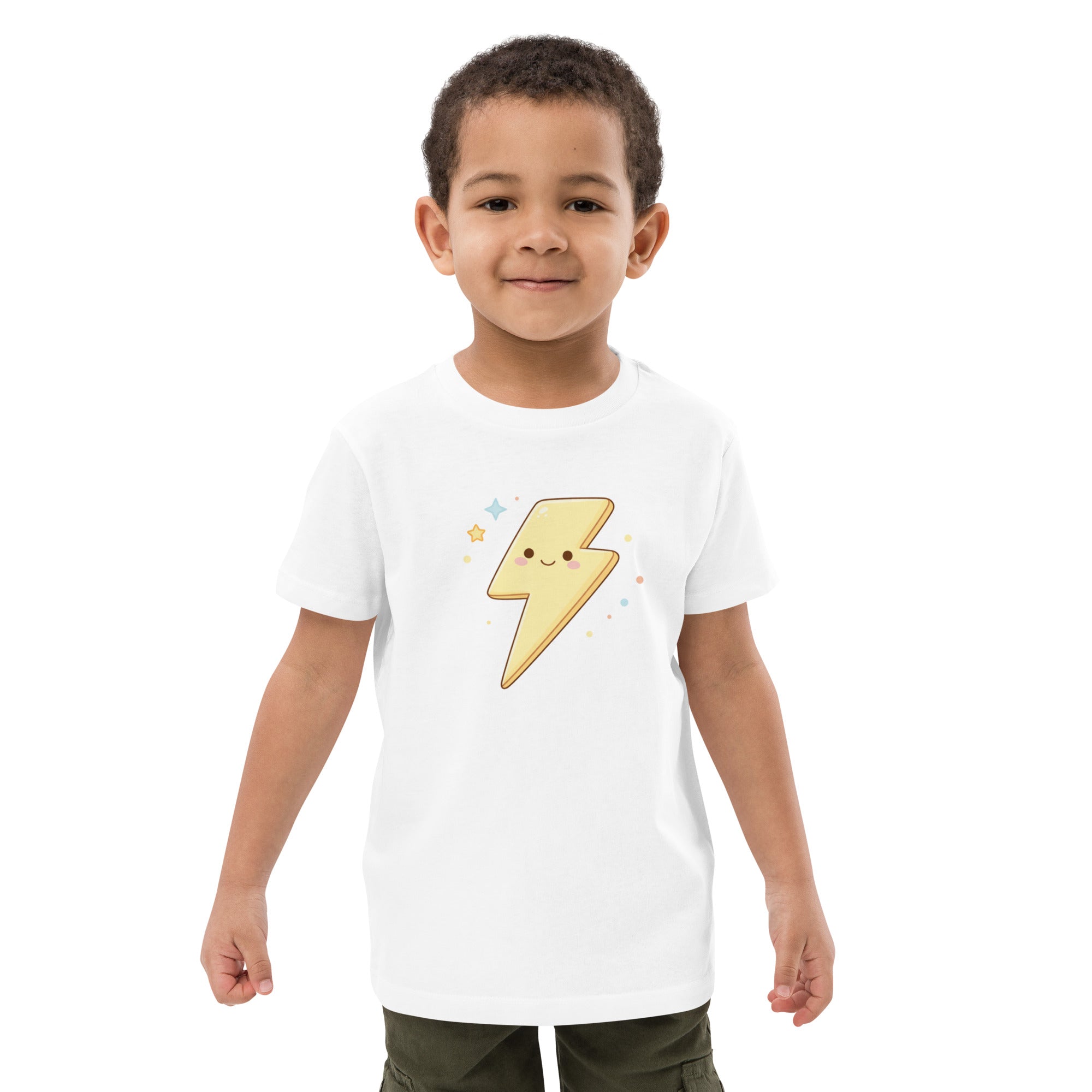 T-shirt enfant coton BIO Lightning Smile - 2