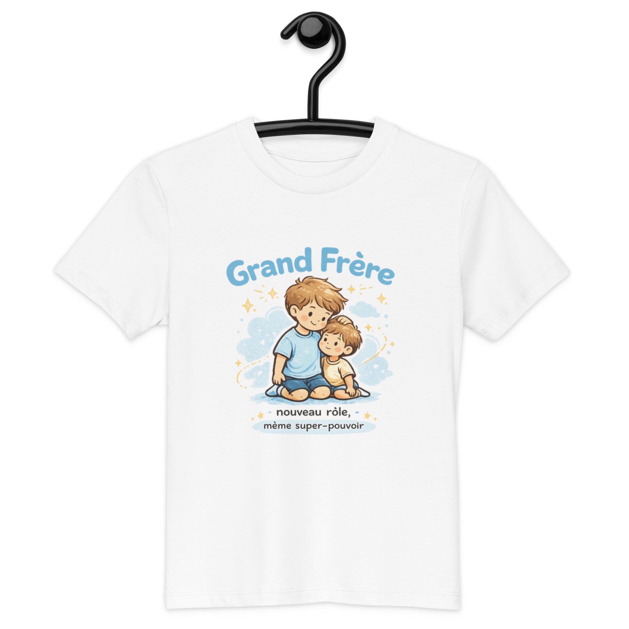 T-shirt enfant Coton BIO - Super grand frère - 4