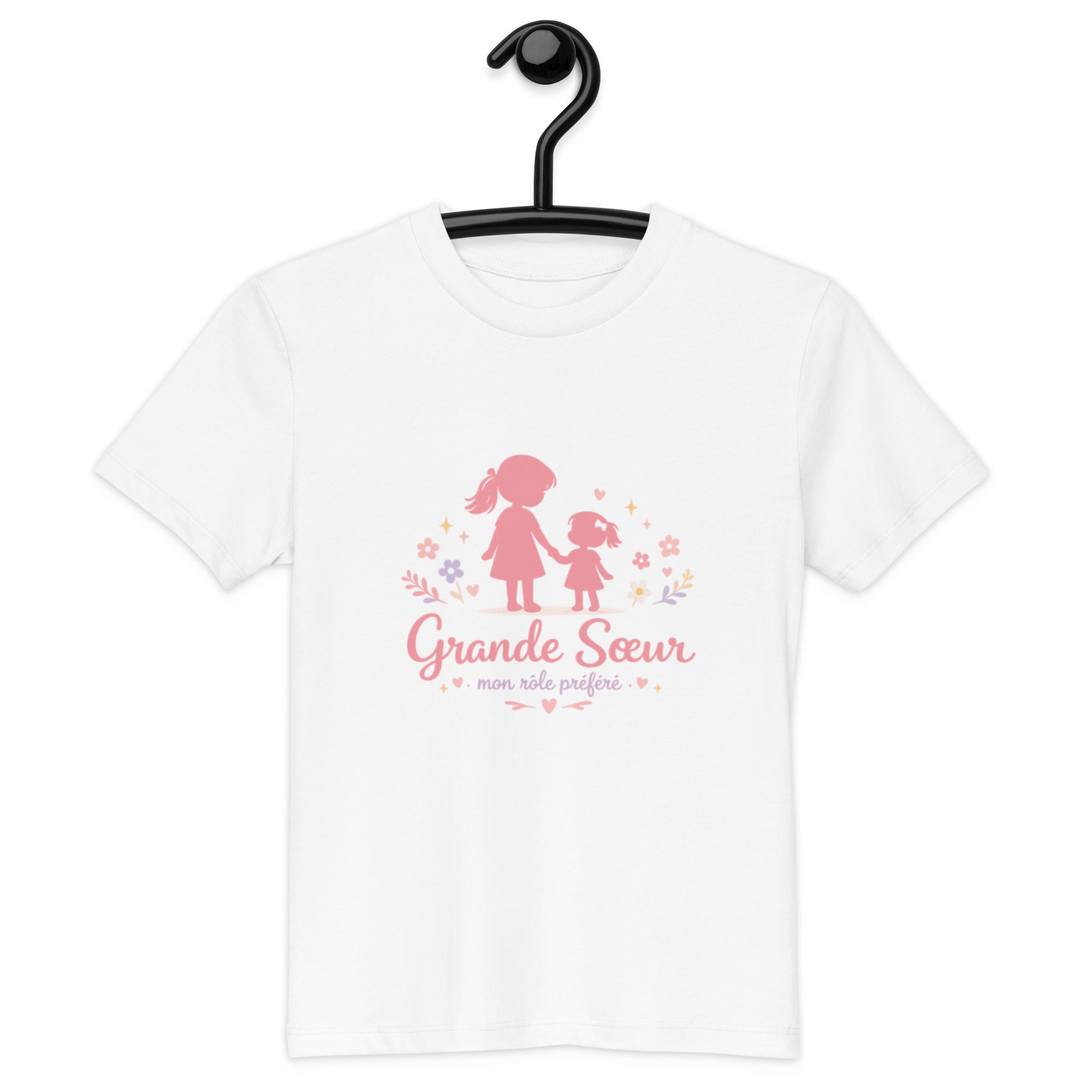 T-shirt enfant coton BIO Grande soeur - 5