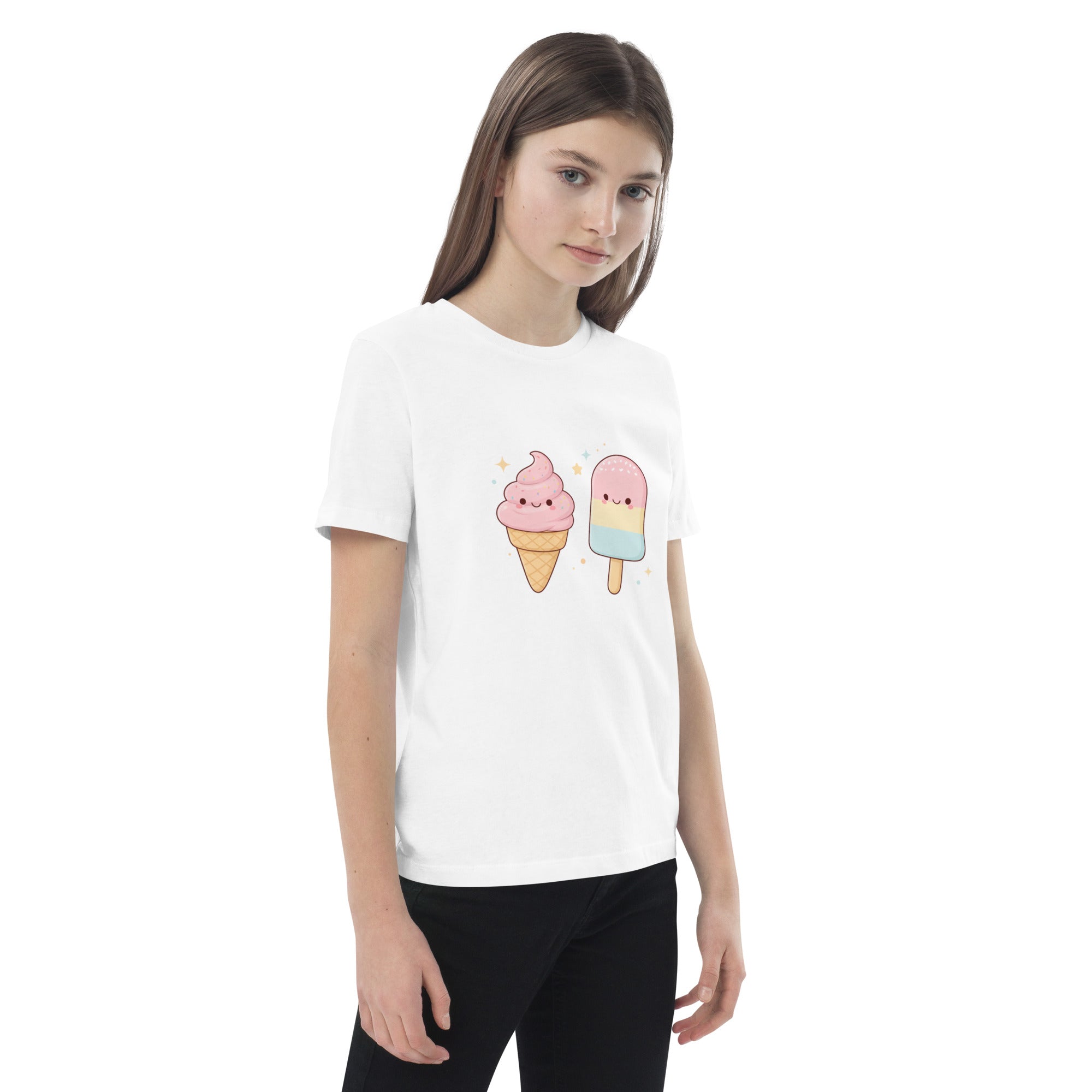 T-shirt enfant coton BIO Ice Cream Duo - 7