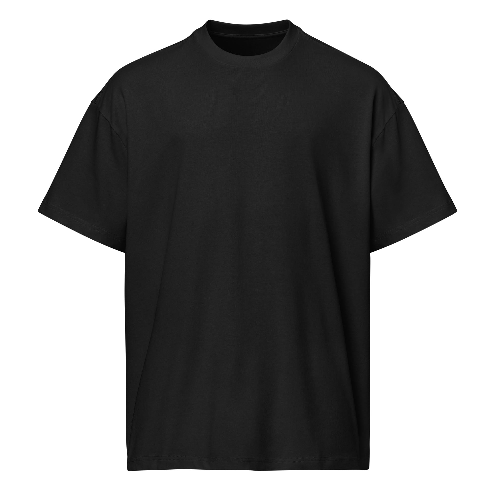 T-shirt boxy homme noir big back type - 2