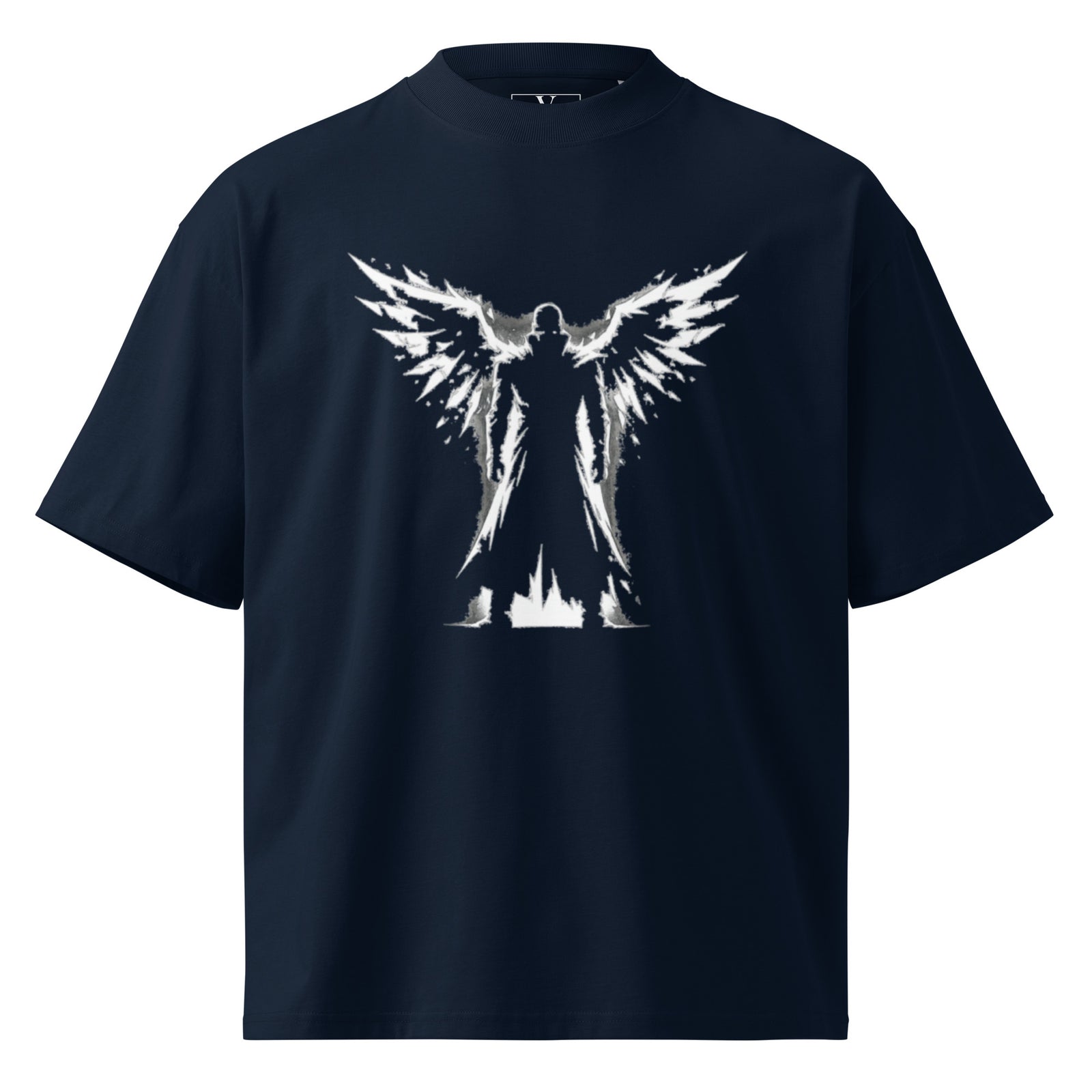 T-shirt col montant écologique - Ange déchu - Votane