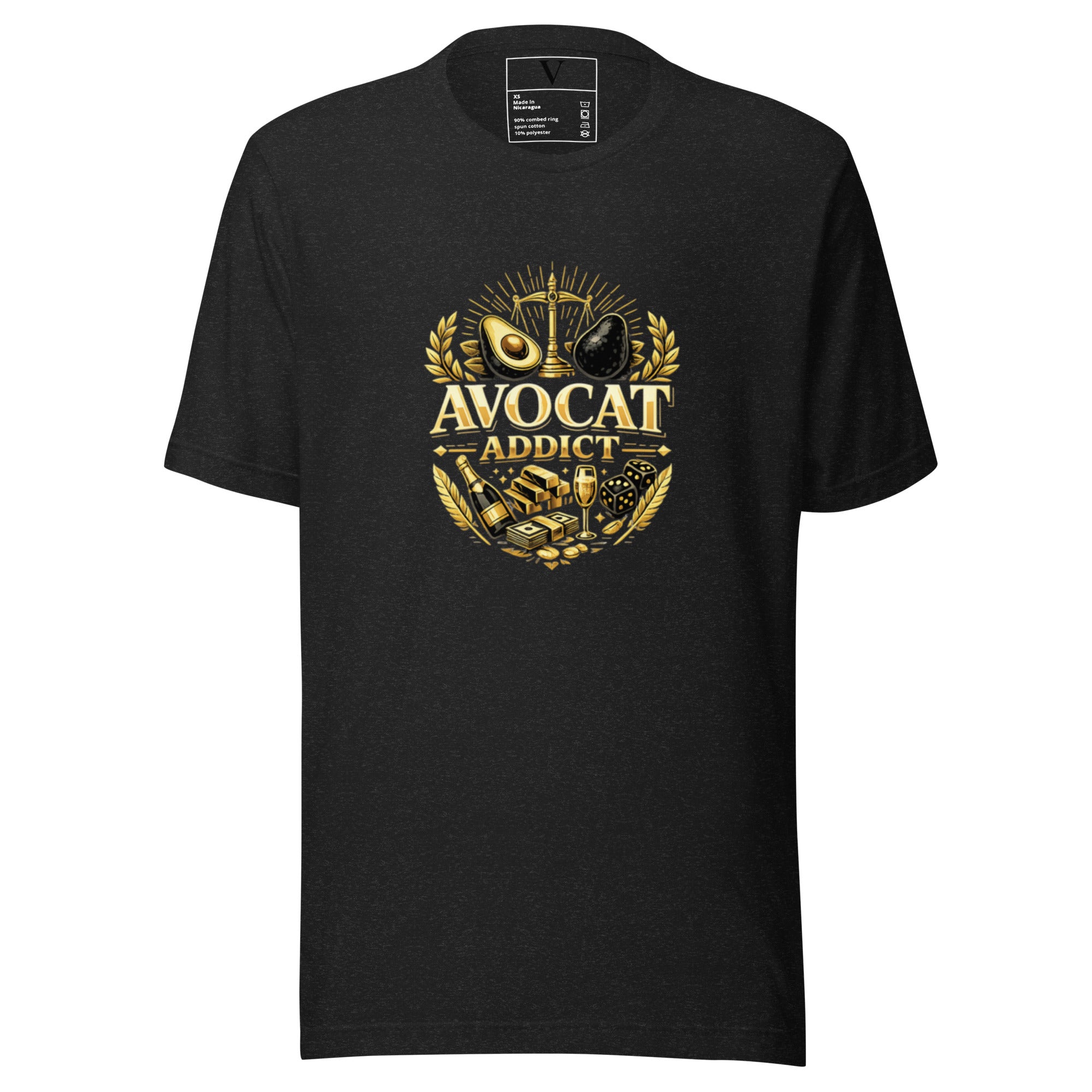 T-shirt avocat addict - 1