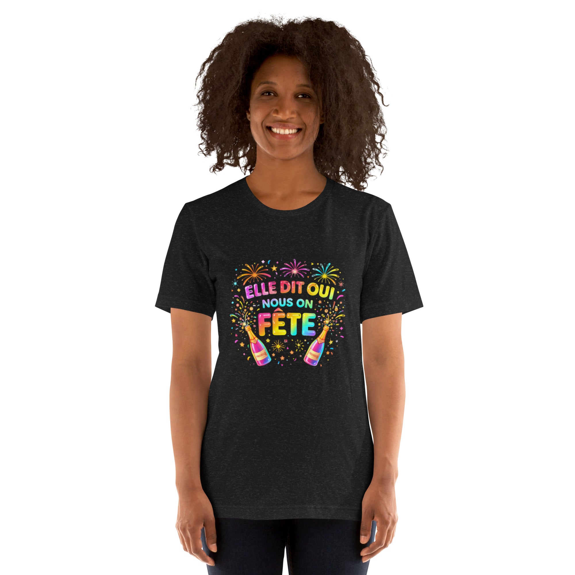 T-shirt EVJF Elle Dit Oui Nous On Fête - 1
