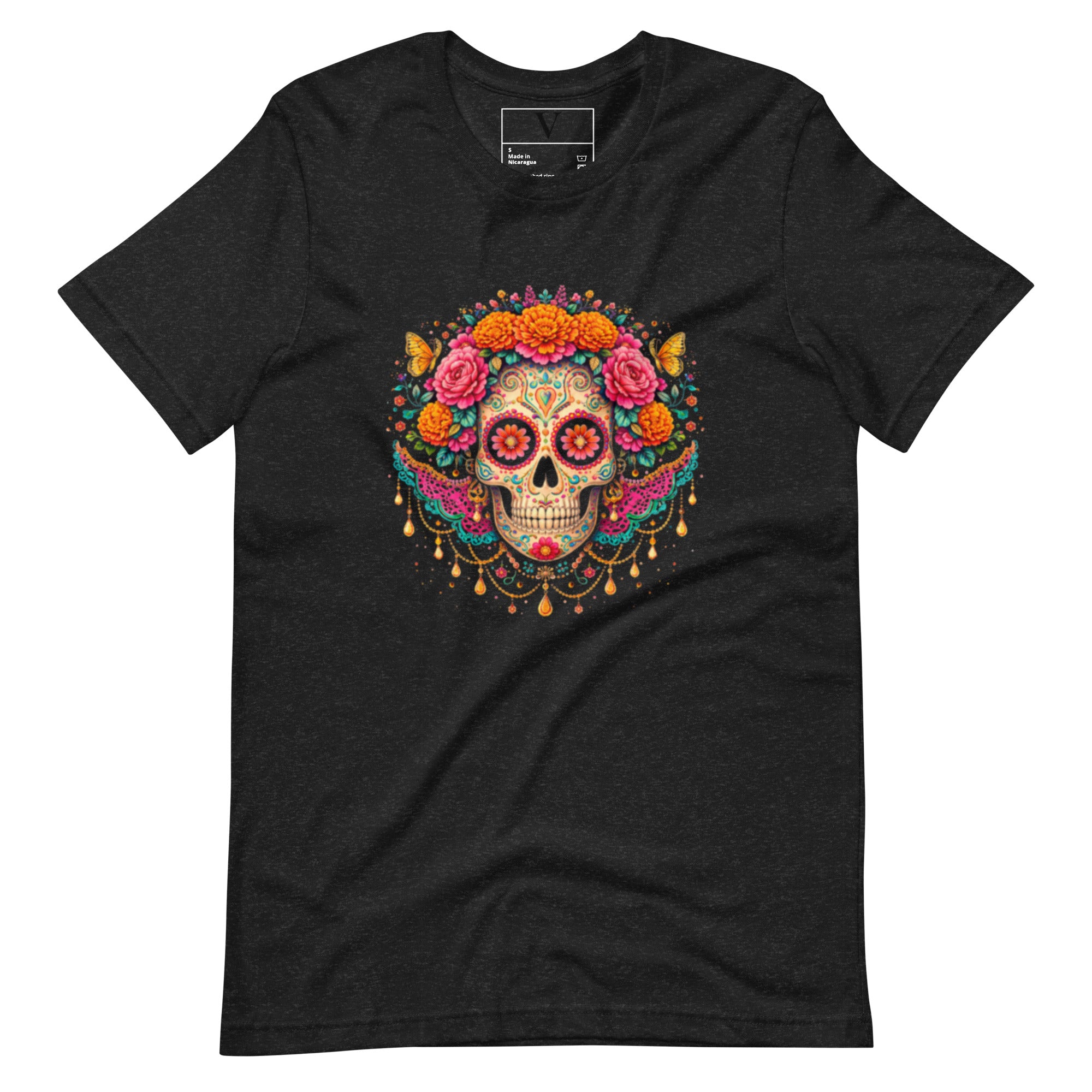 T-shirt Femme Tête de Mort Mexicaine - 9