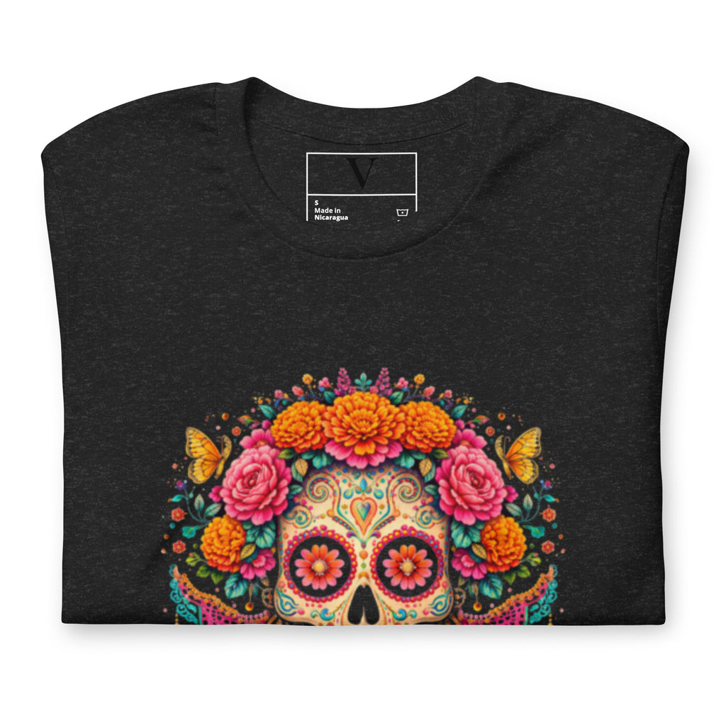 T-shirt Femme Tête de Mort Mexicaine - 5