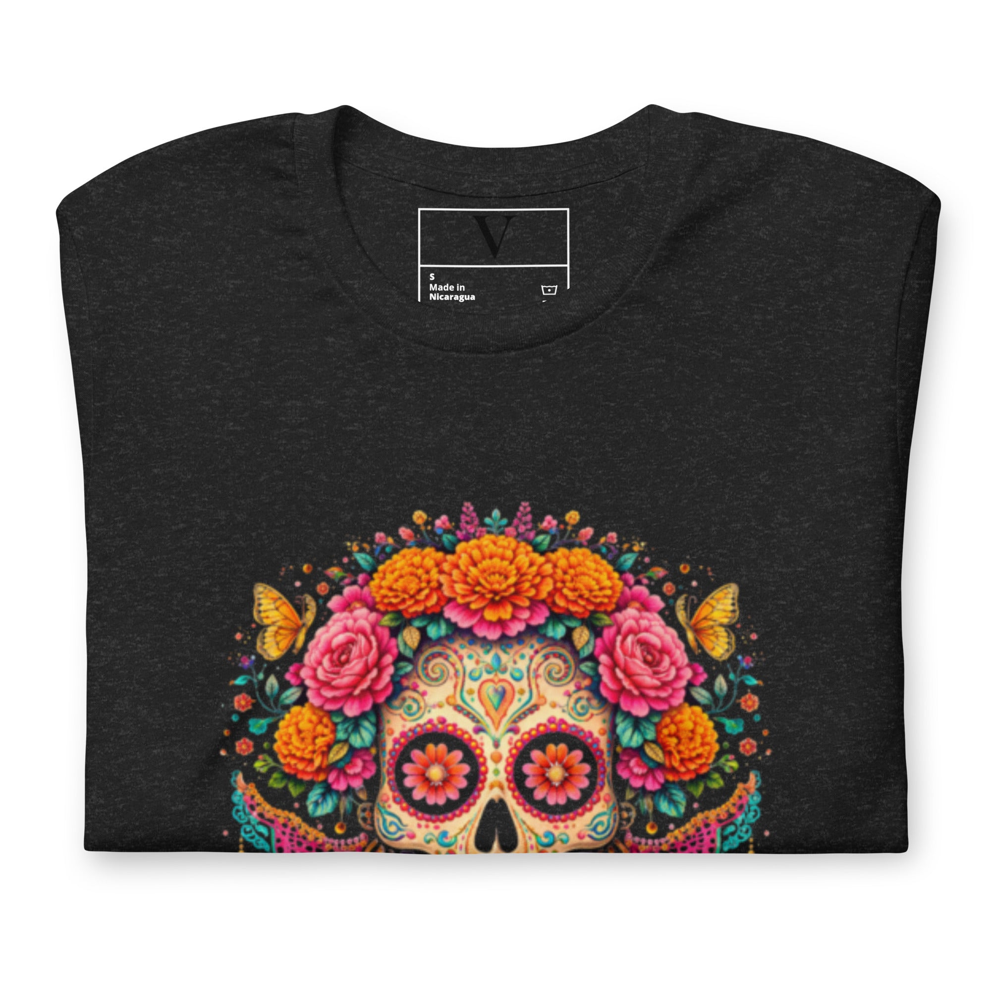 T-shirt Femme Tête de Mort Mexicaine - 5