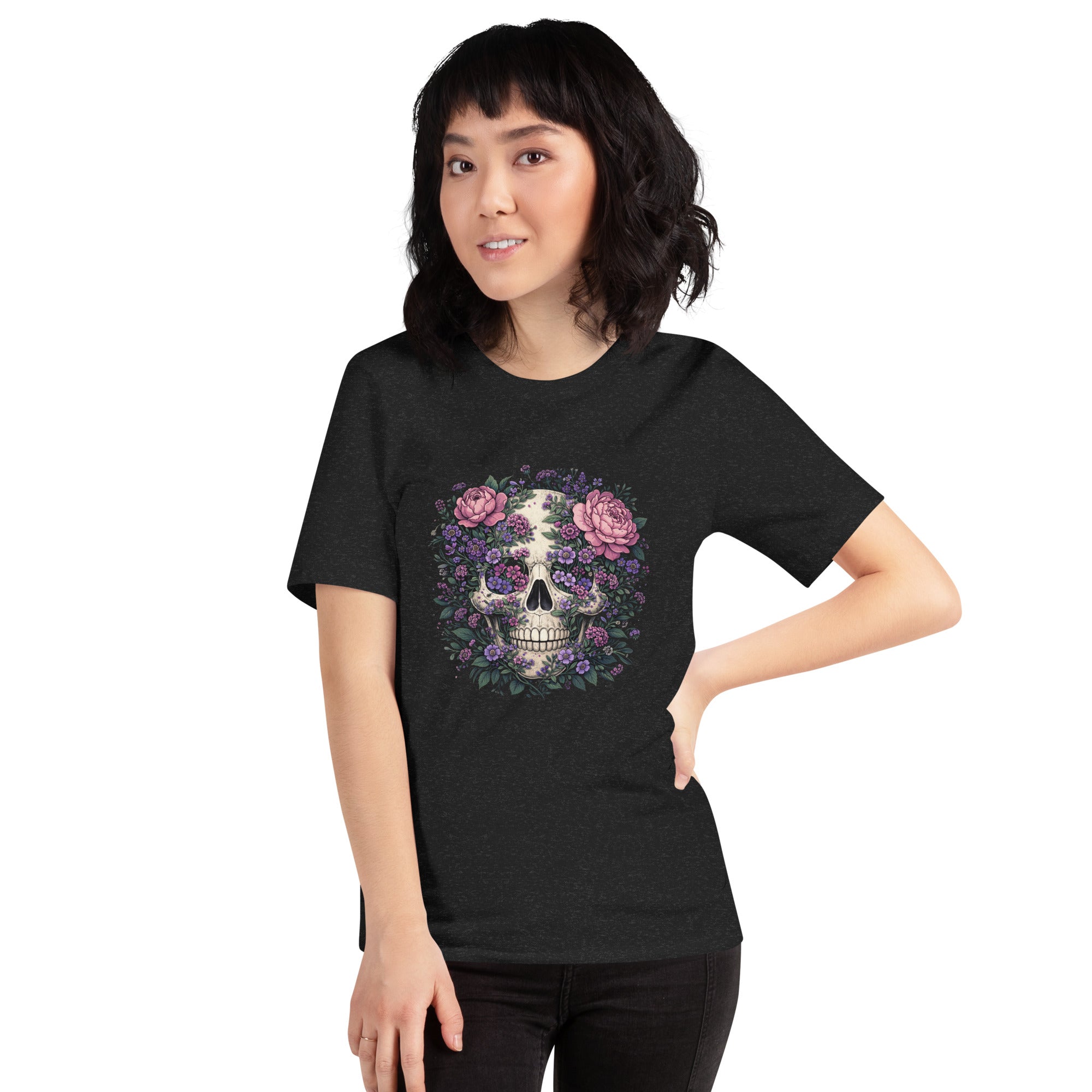 T-shirt Crâne Floral - 3