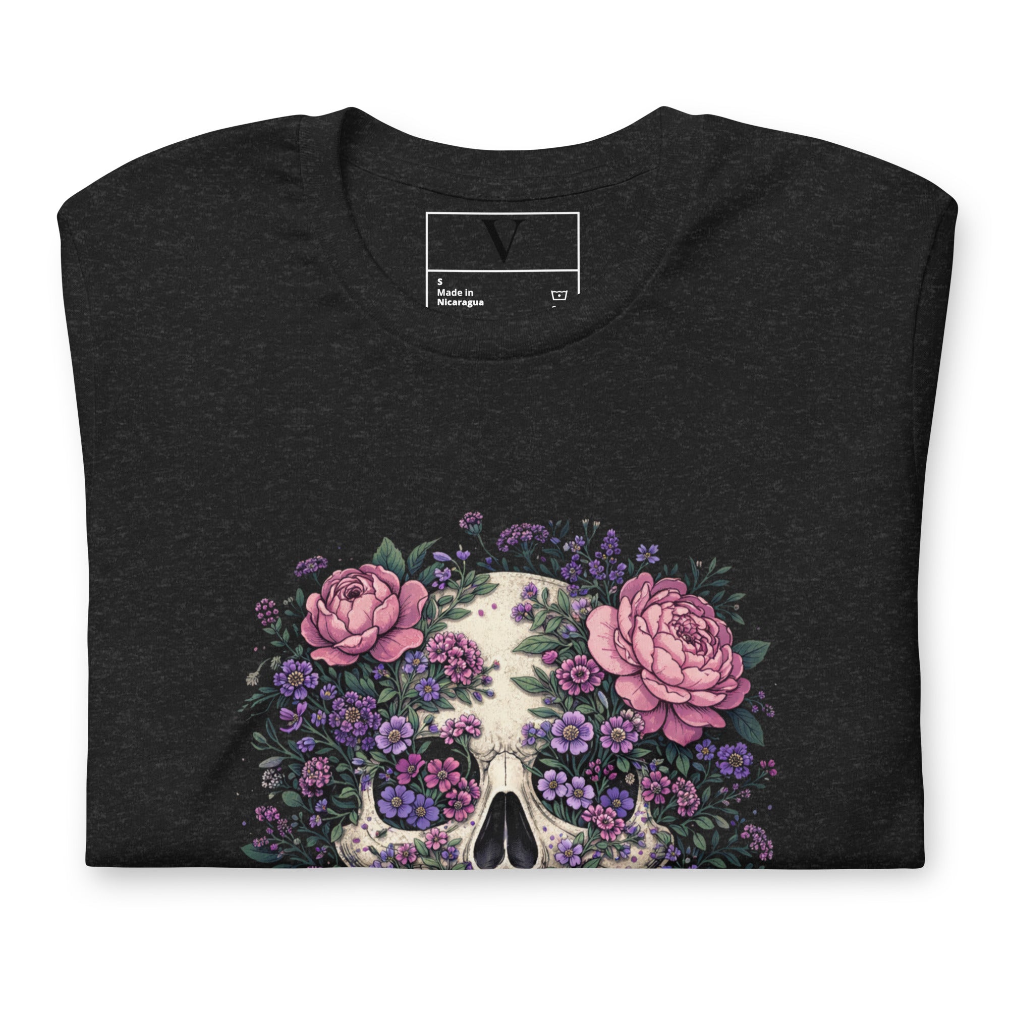 T-shirt Crâne Floral - 5