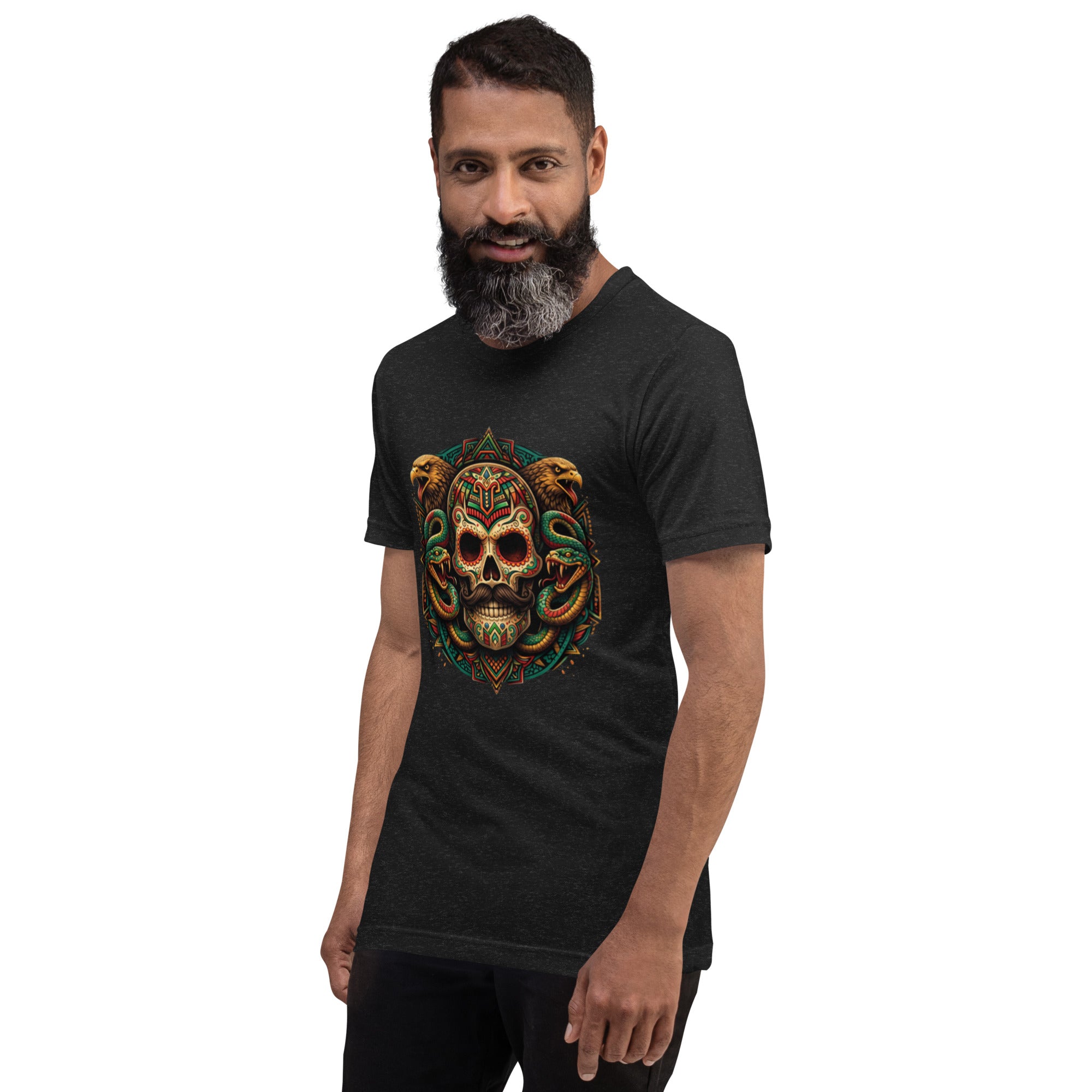 T-shirt Homme Tête de Mort Mexicaine - 3