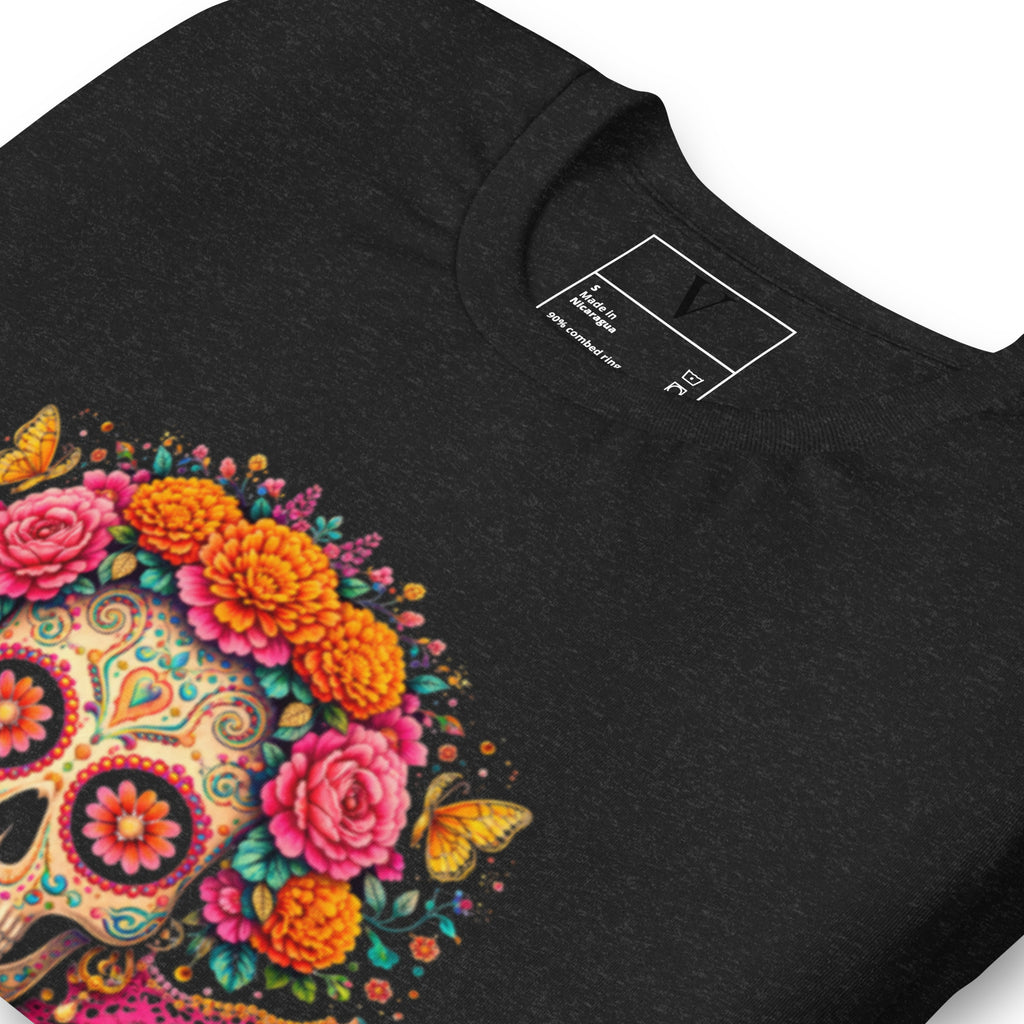 T-shirt Femme Tête de Mort Mexicaine - 6