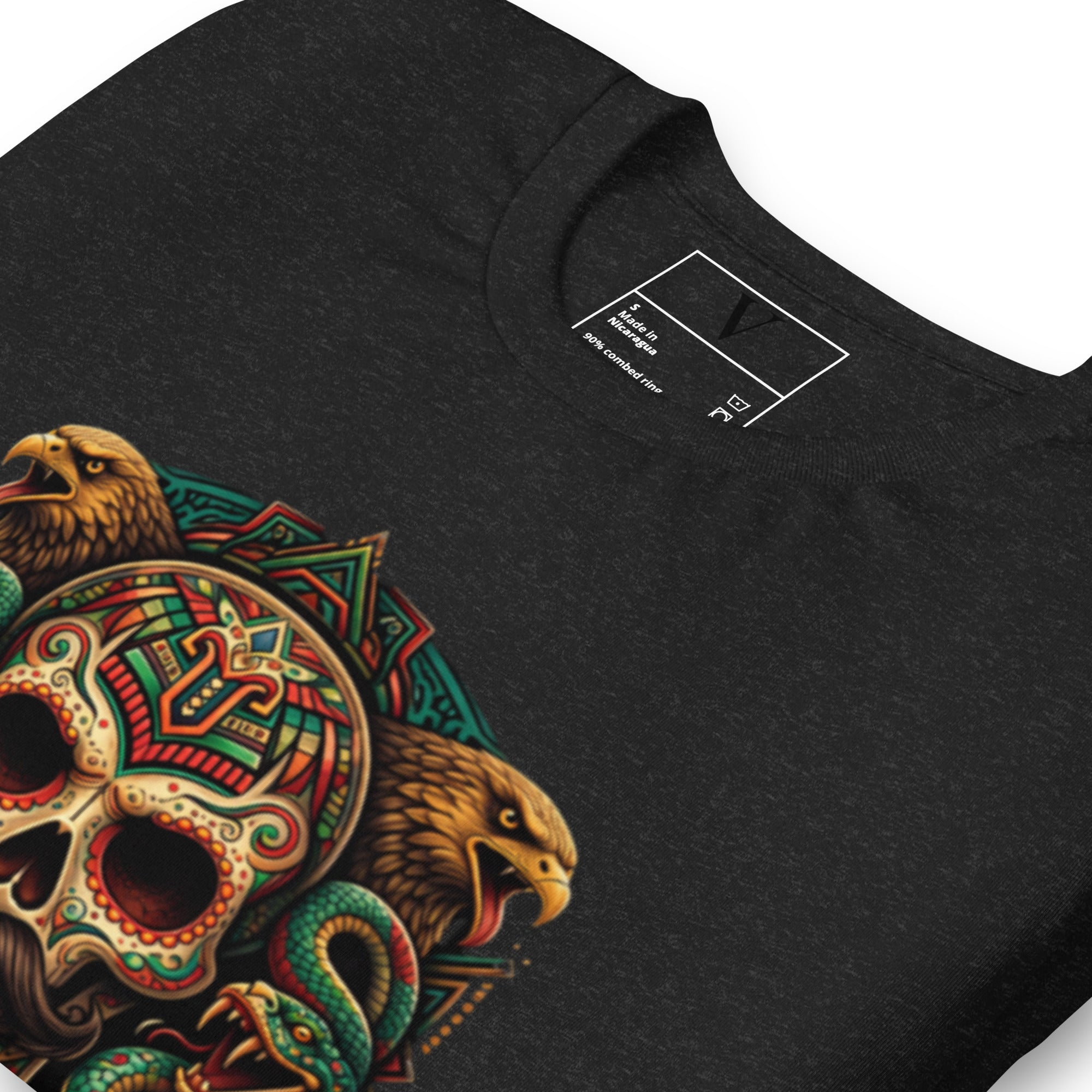 T-shirt Homme Tête de Mort Mexicaine - 5