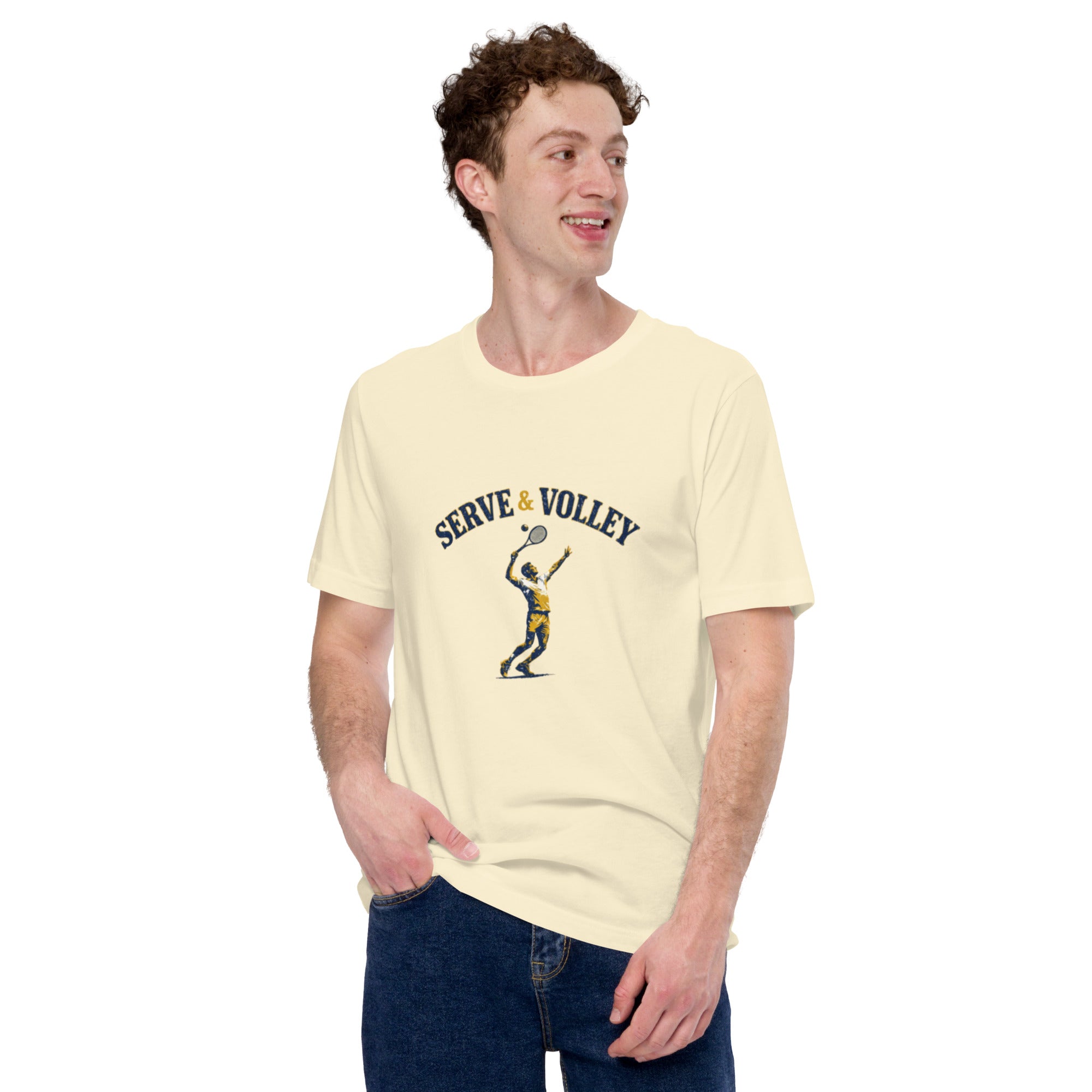 T-shirt tennis Serve & Volley - 1