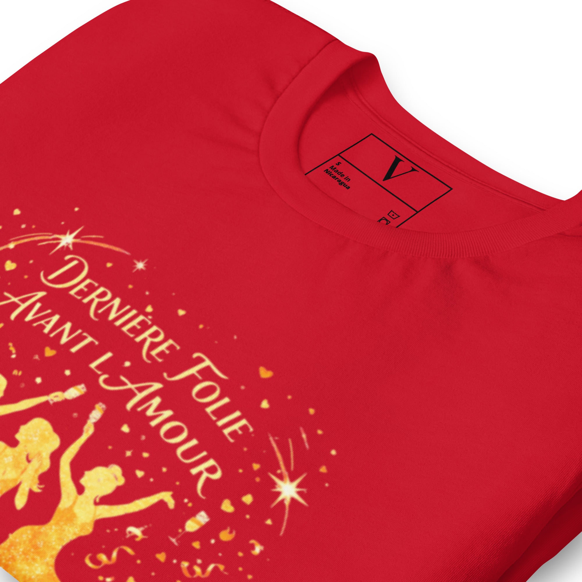 T-shirt EVJF Dernière Folie Avant L'Amour - 5