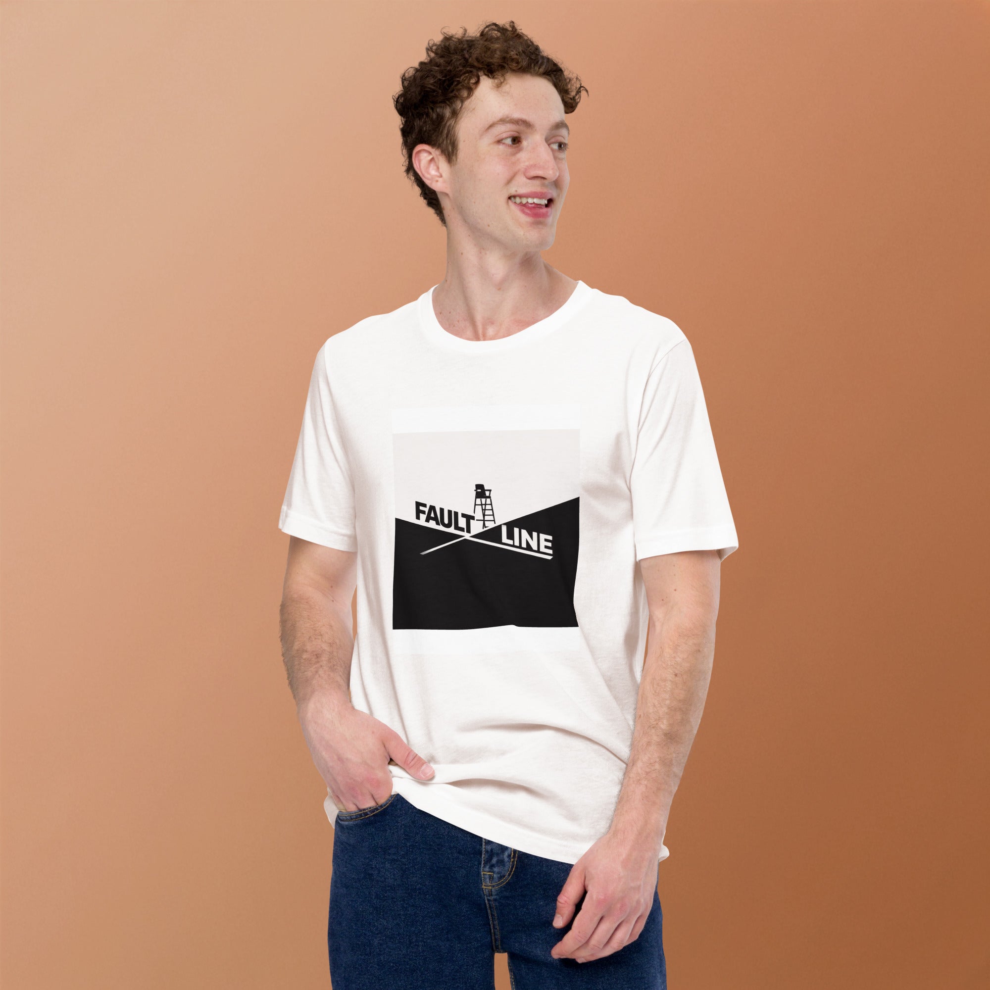 T-shirt tennis Fault Line - 3