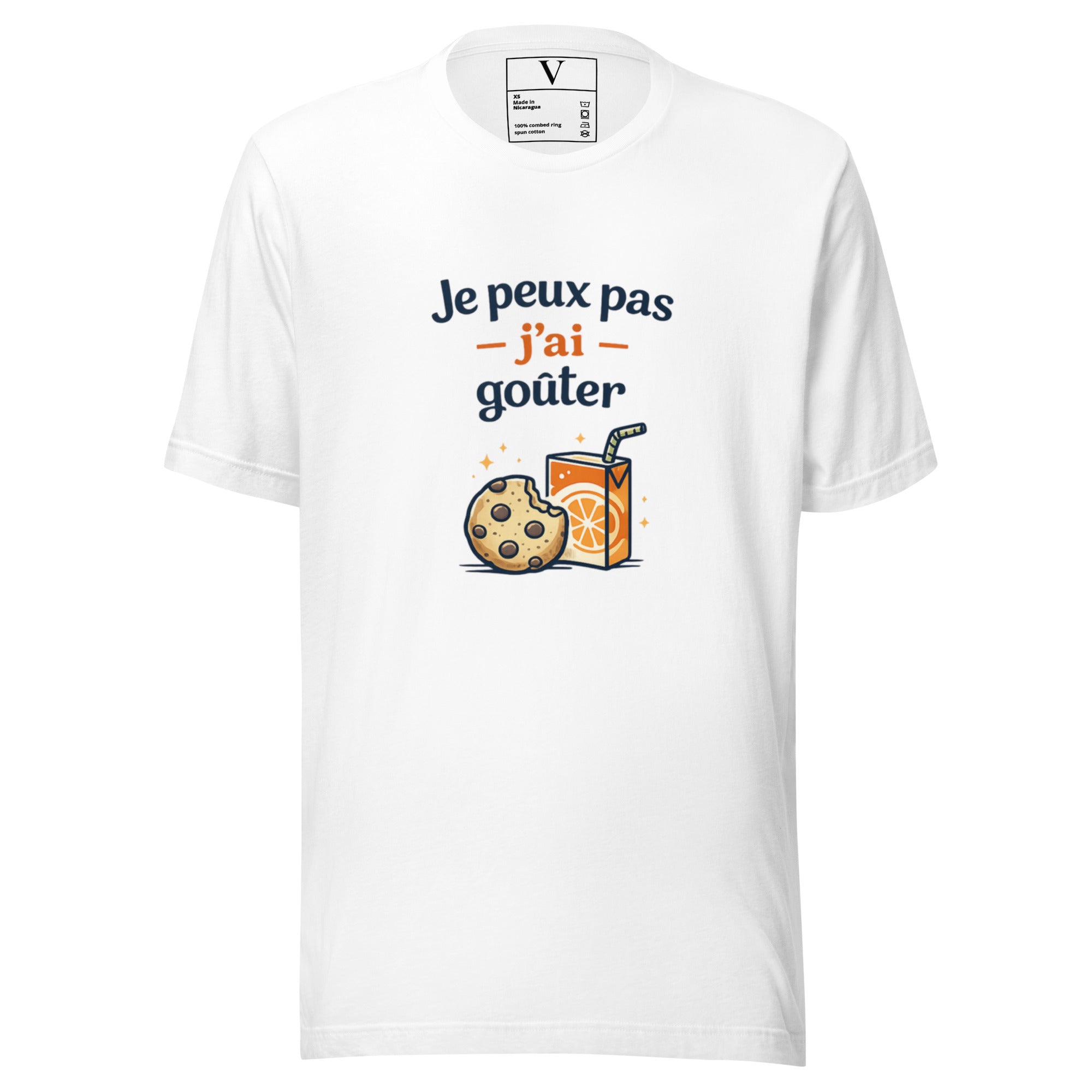 T-shirt Je peux pas j'ai goûter - 1