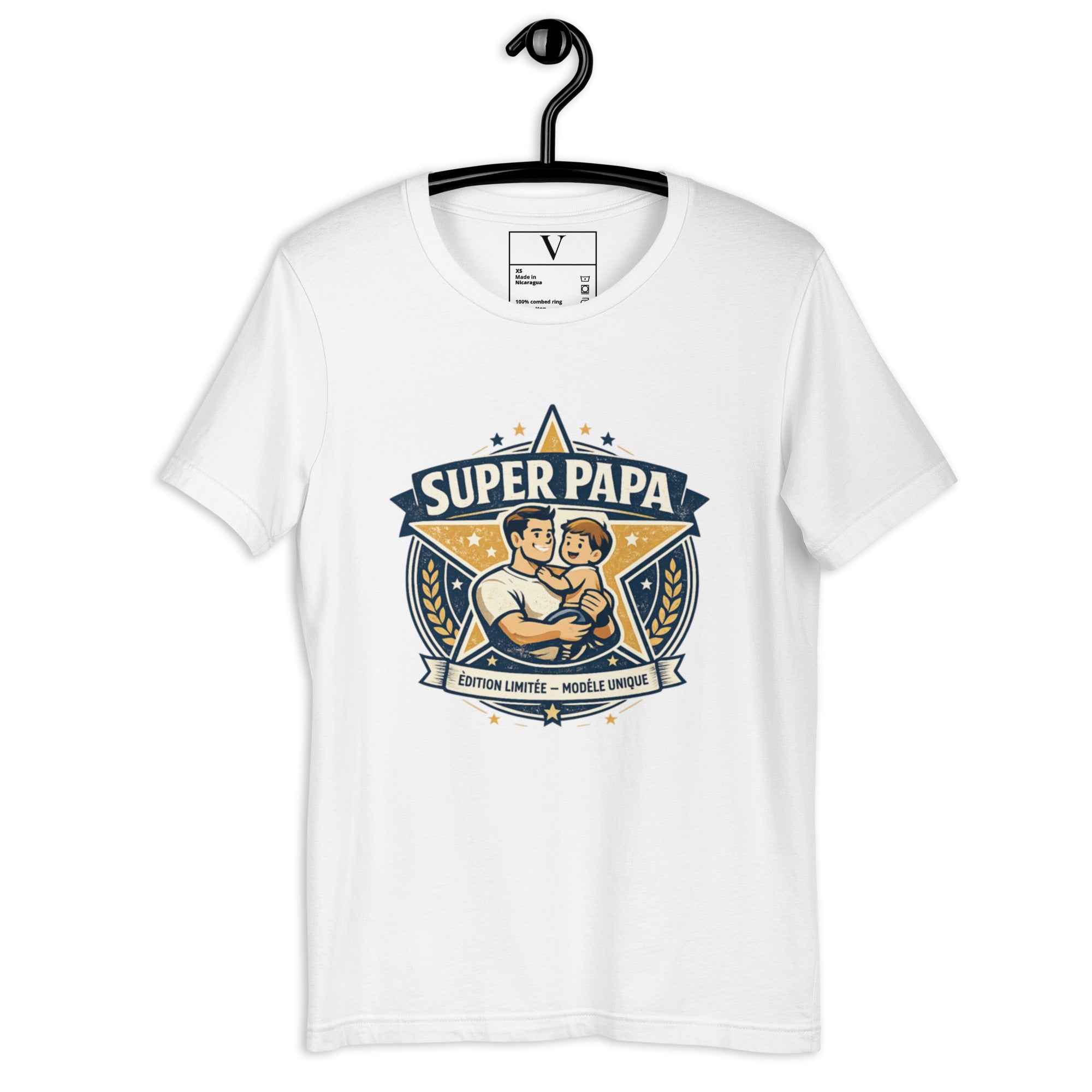 T-shirt super papa - 5