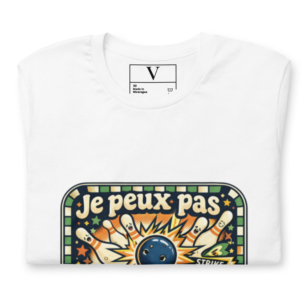T-shirt Je peux pas j'ai bowling - 7