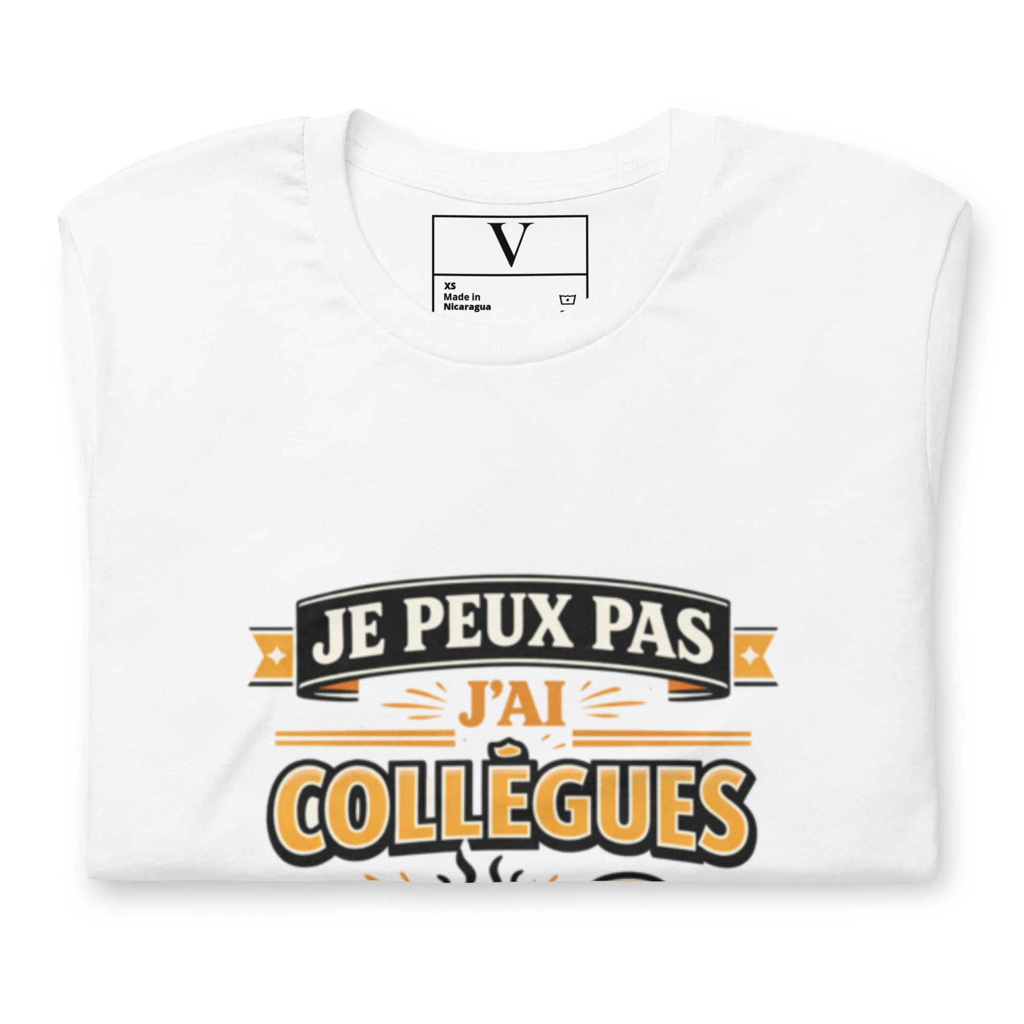 T-shirt Je peux pas j'ai collègues - 9