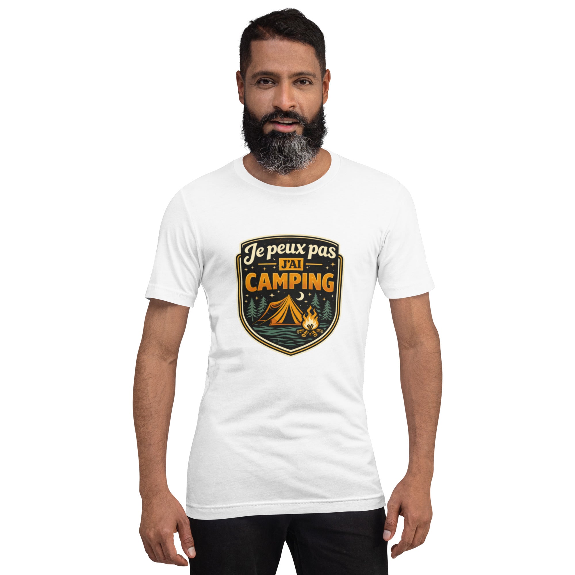 T-shirt Je peux pas j'ai camping - 1