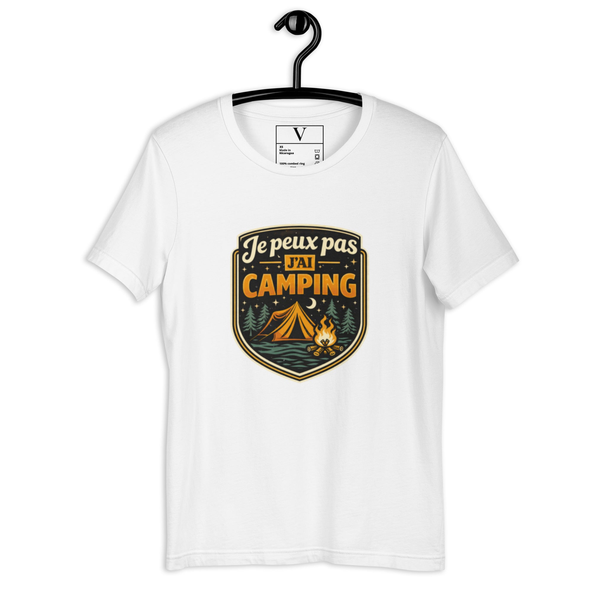T-shirt Je peux pas j'ai camping - 5