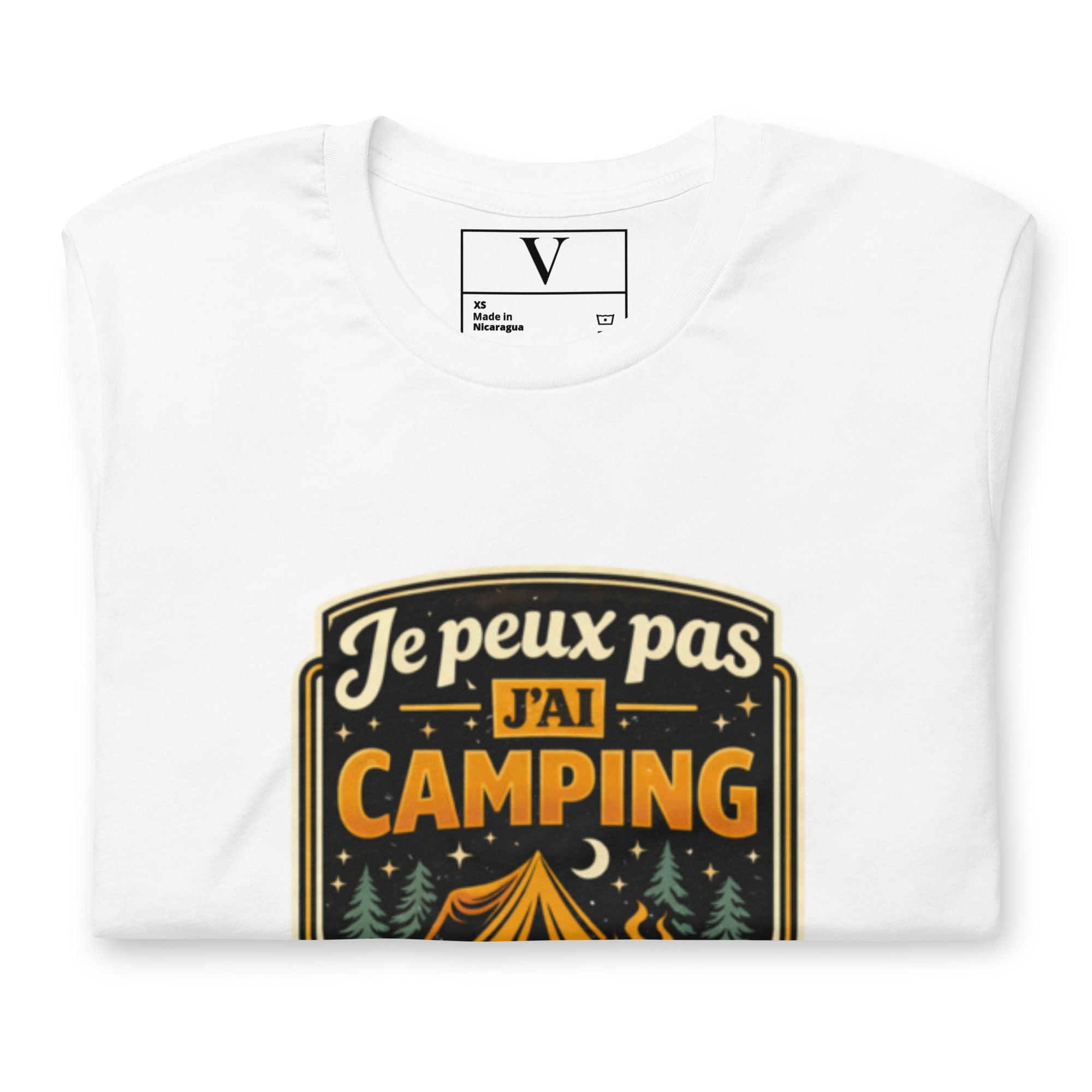 T-shirt Je peux pas j'ai camping - 7