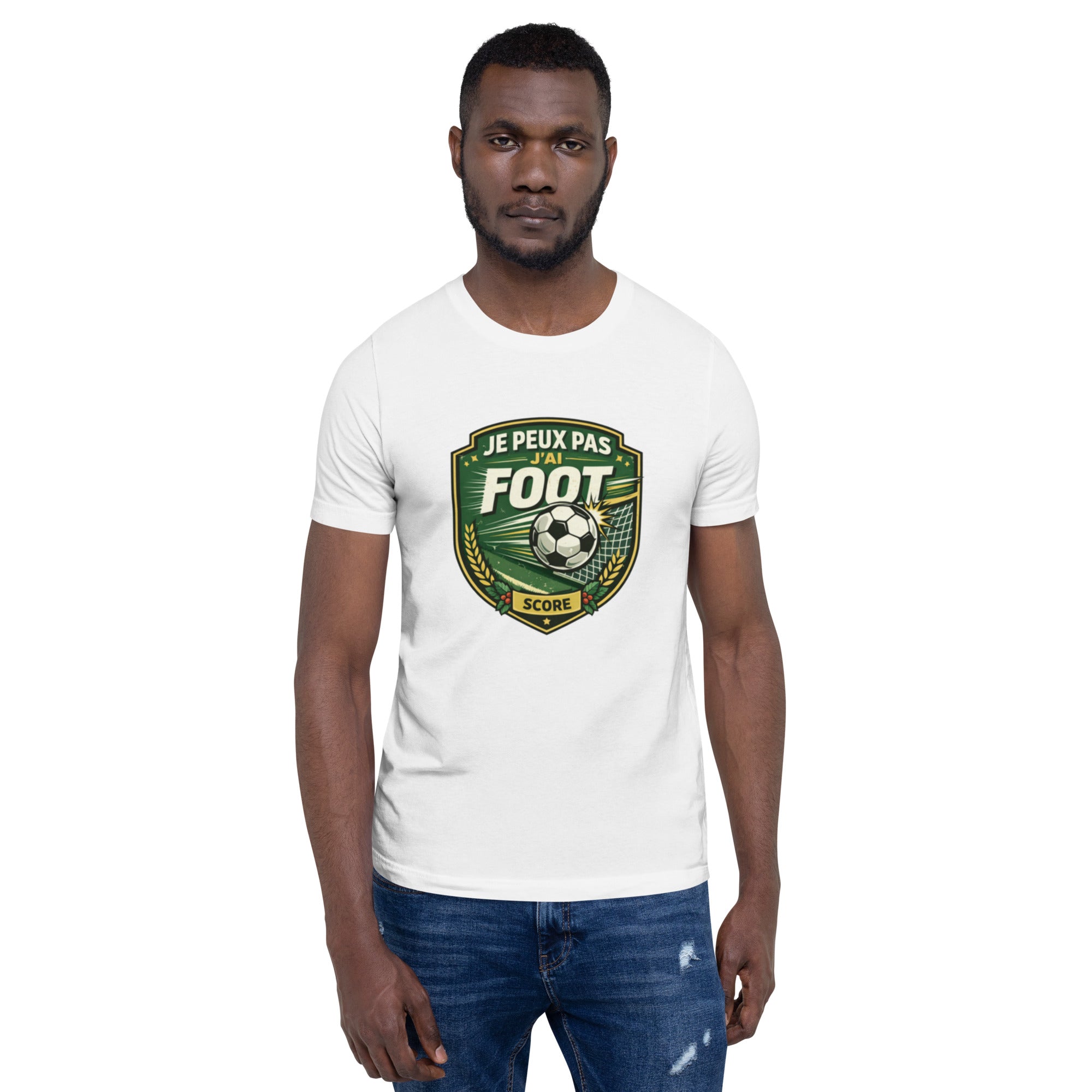 T-shirt je peux pas j’ai foot - 1